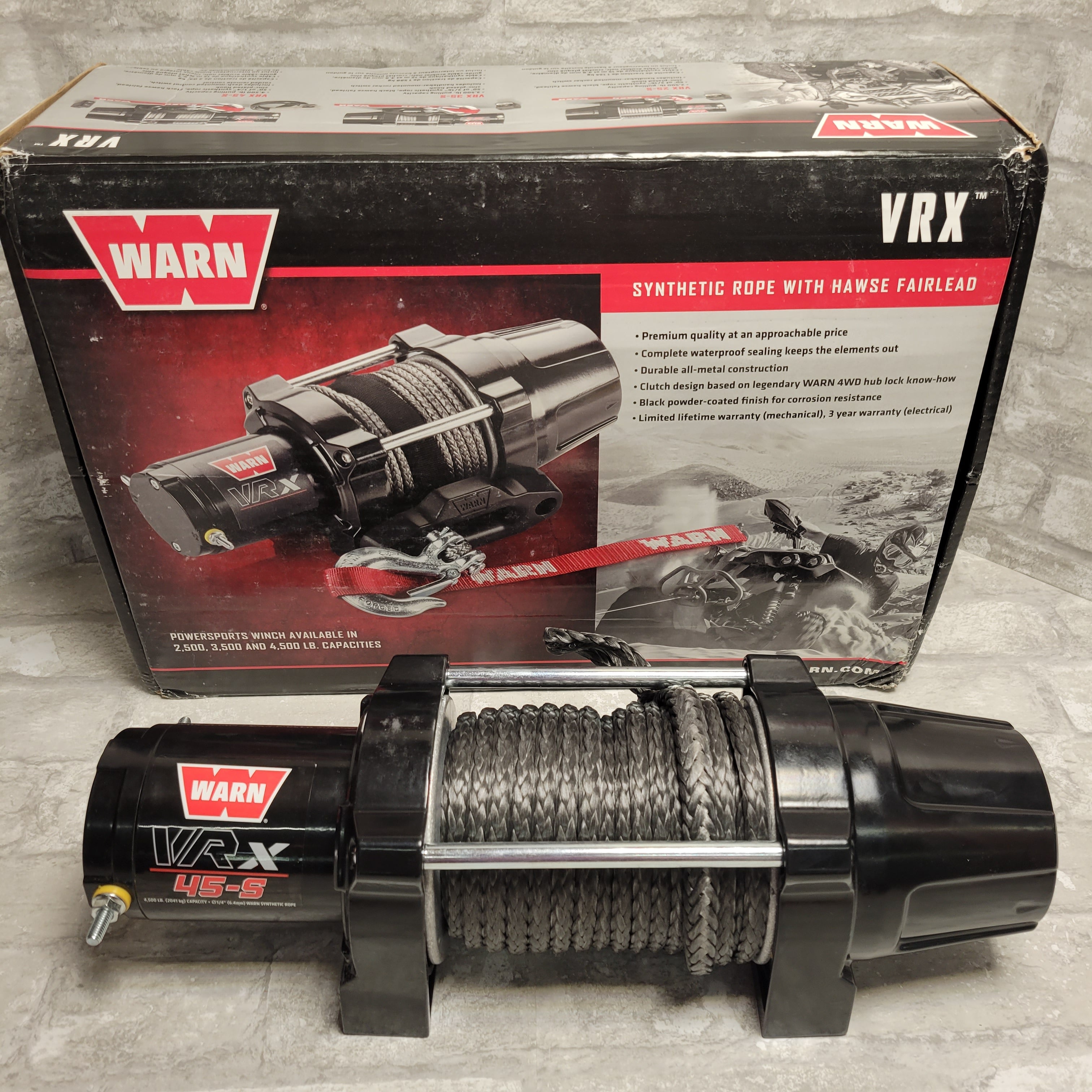 WARN 101040 VRX 45-S Powersports Winch *FOR PARTS* (8047704408302)