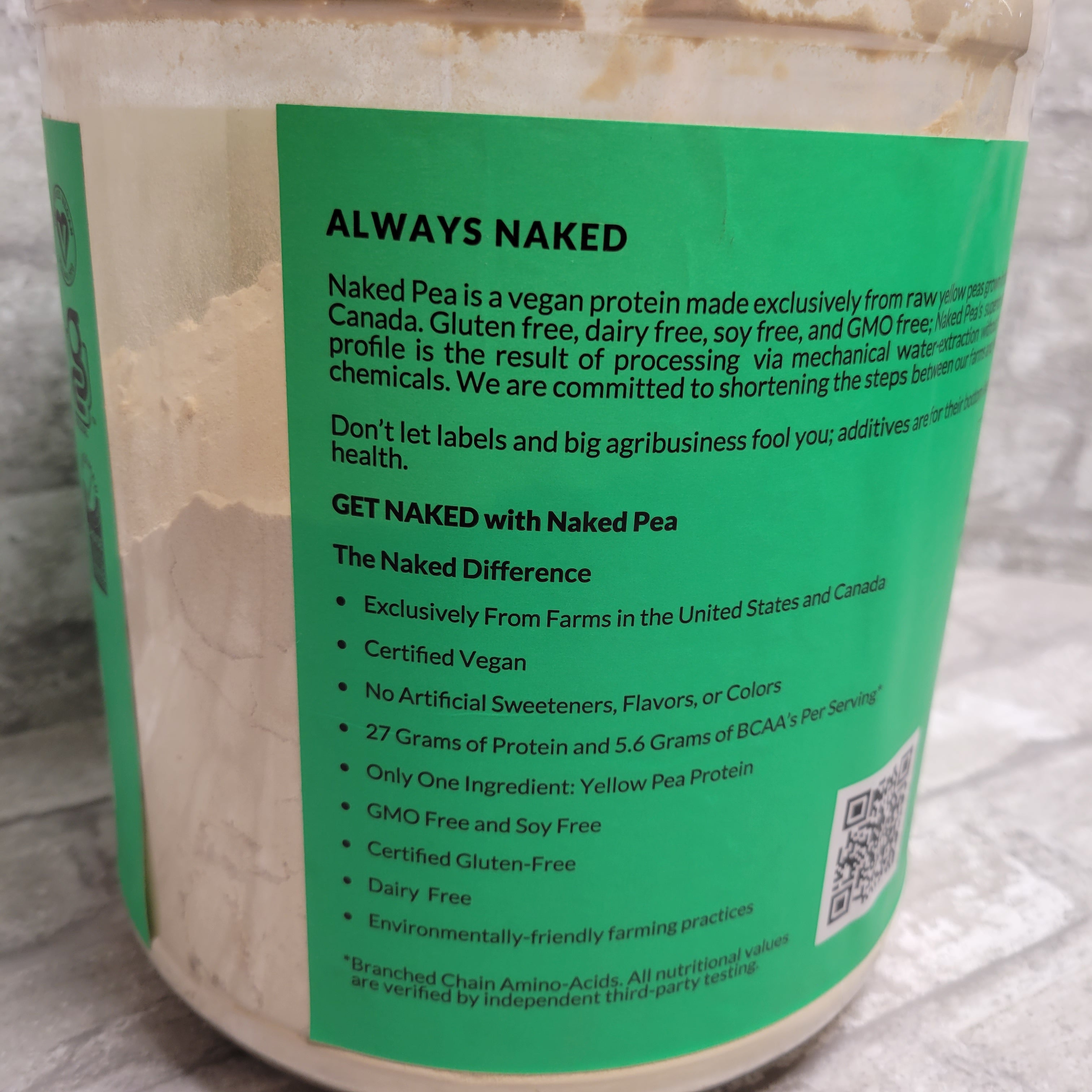 5LB 100% Pea Protein Powder from North American Farms-Vegan Pea Protein Isolate (8075240046830)
