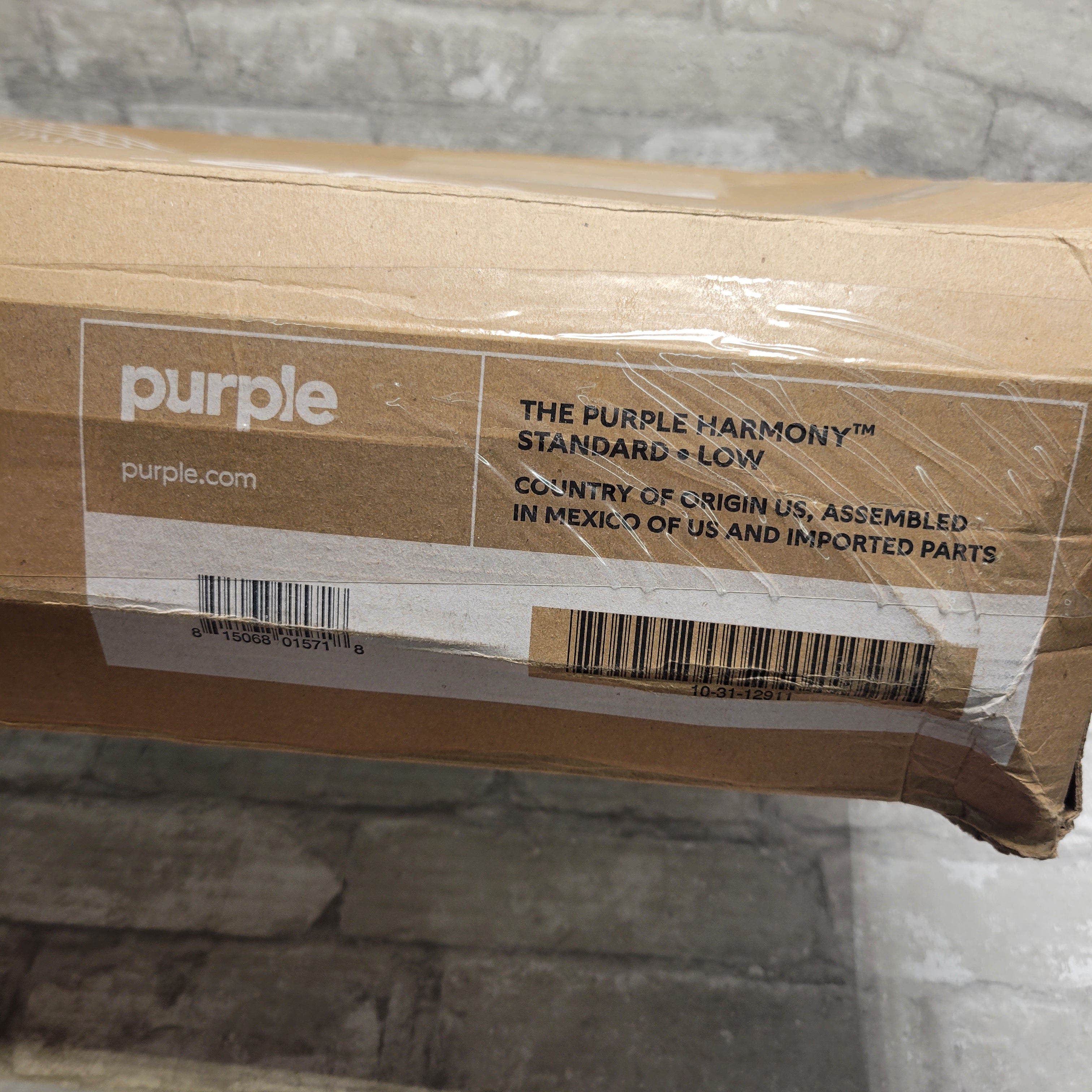 The Purple Harmony Pillow, Standard Low (8093214343406)