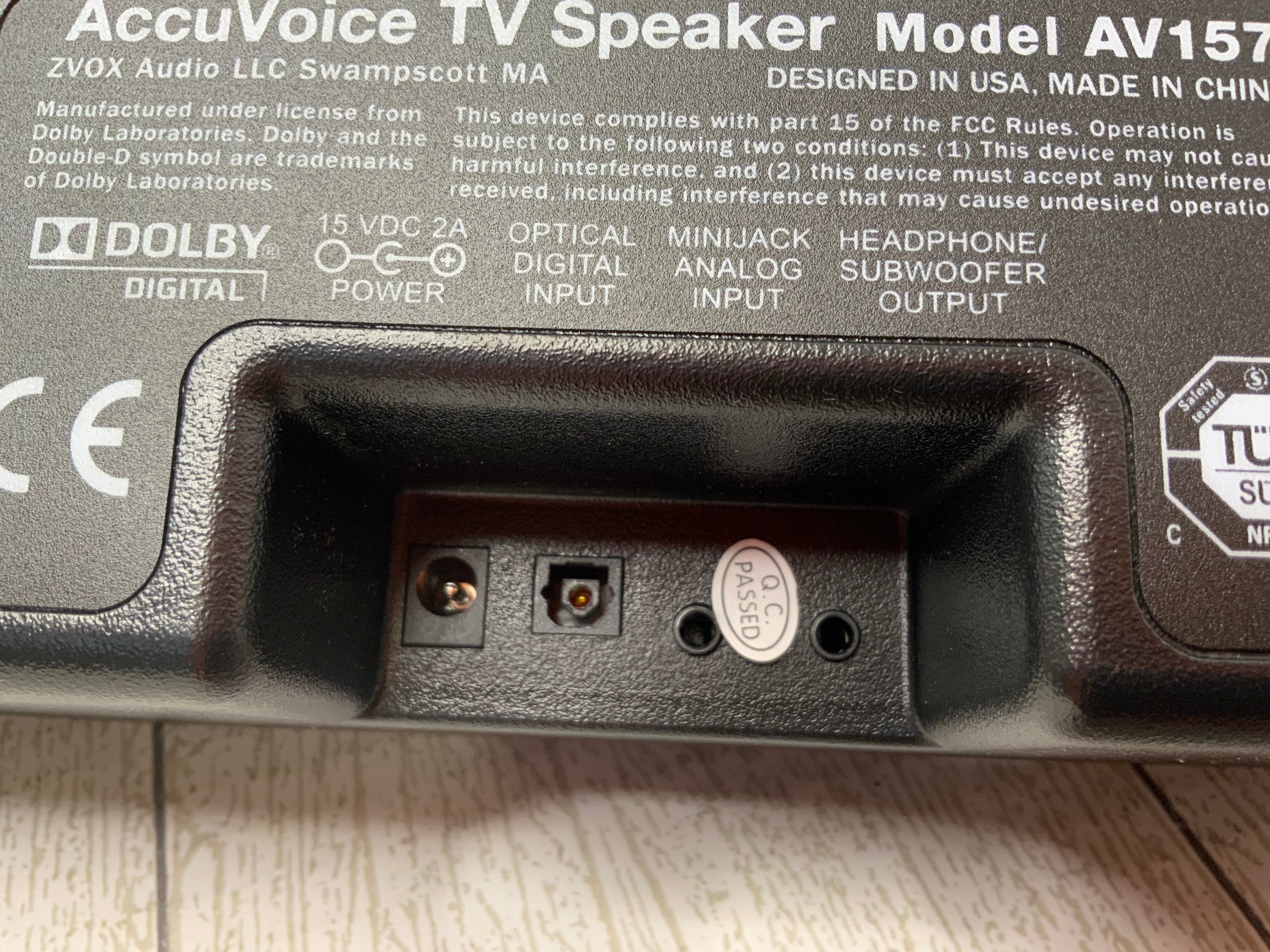 ZVOX Dialogue Clarifying Sound Bar with Patented Hearing Technology (7998742528238)