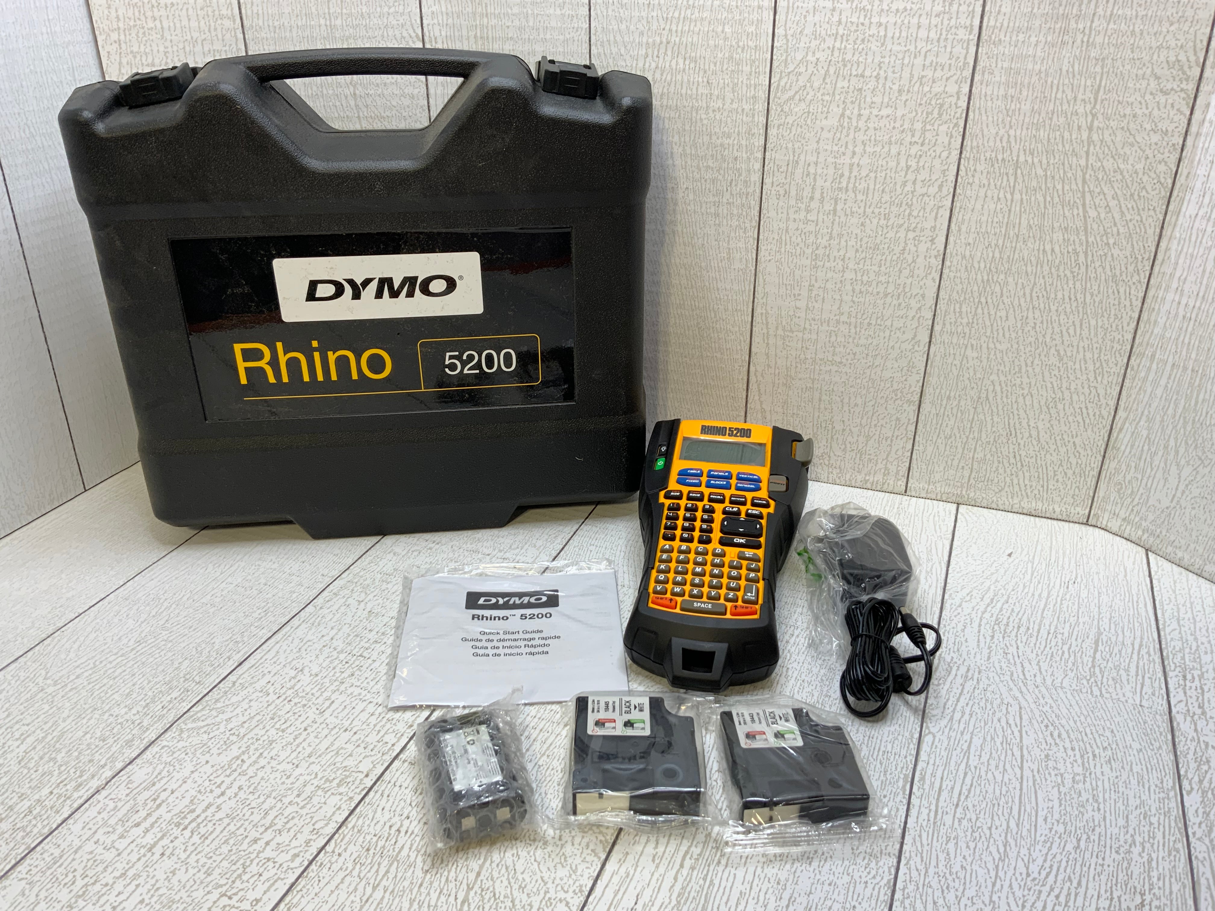 DYMO Rhino 5200 Industrial Portable Thermal Transfer Electronic Label Maker (7928451596526)