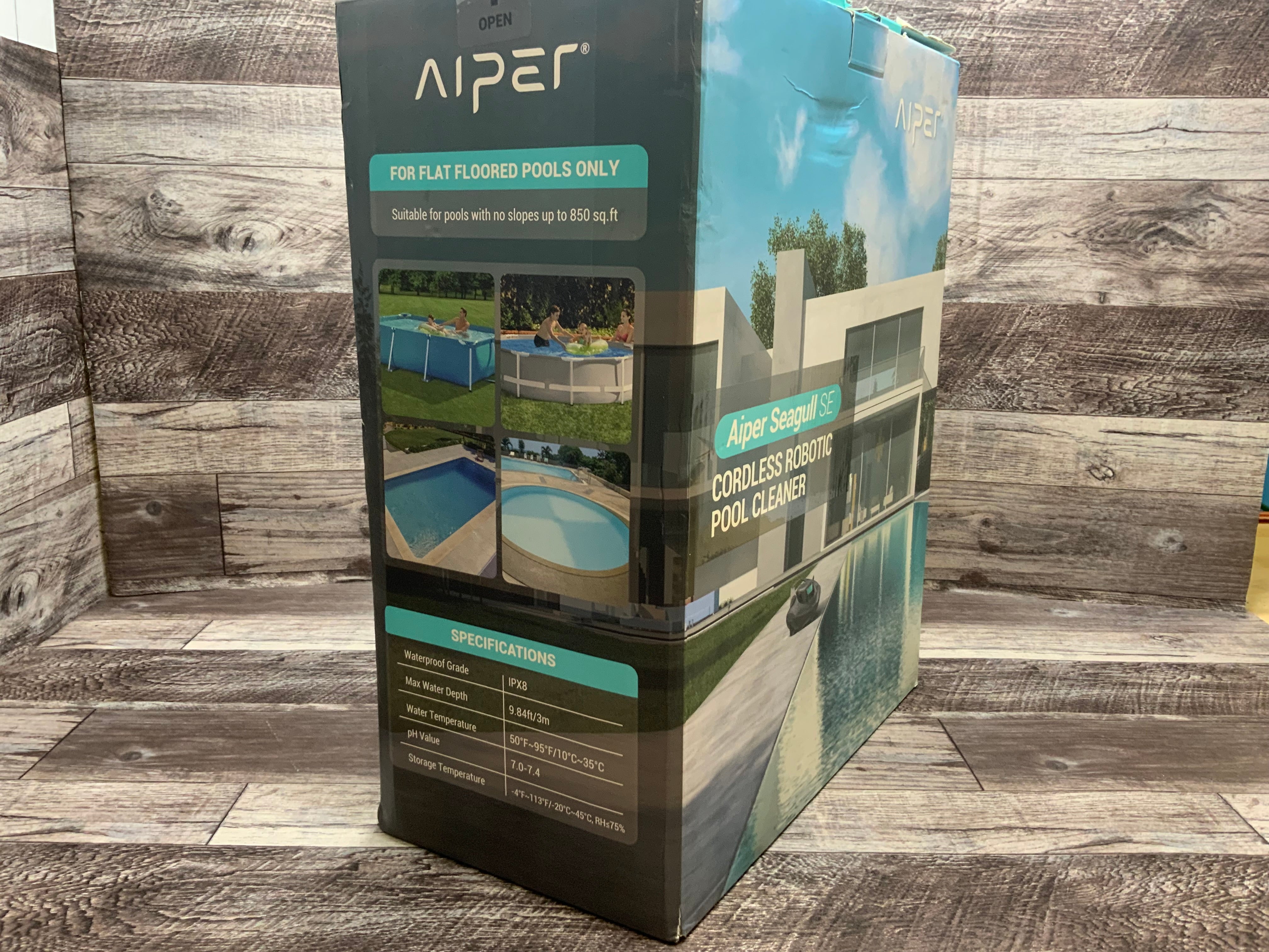 AIPER Seagull SE Cordless Robotic Pool Cleaner - Above/In-Ground Flat Pools (8068501209326)