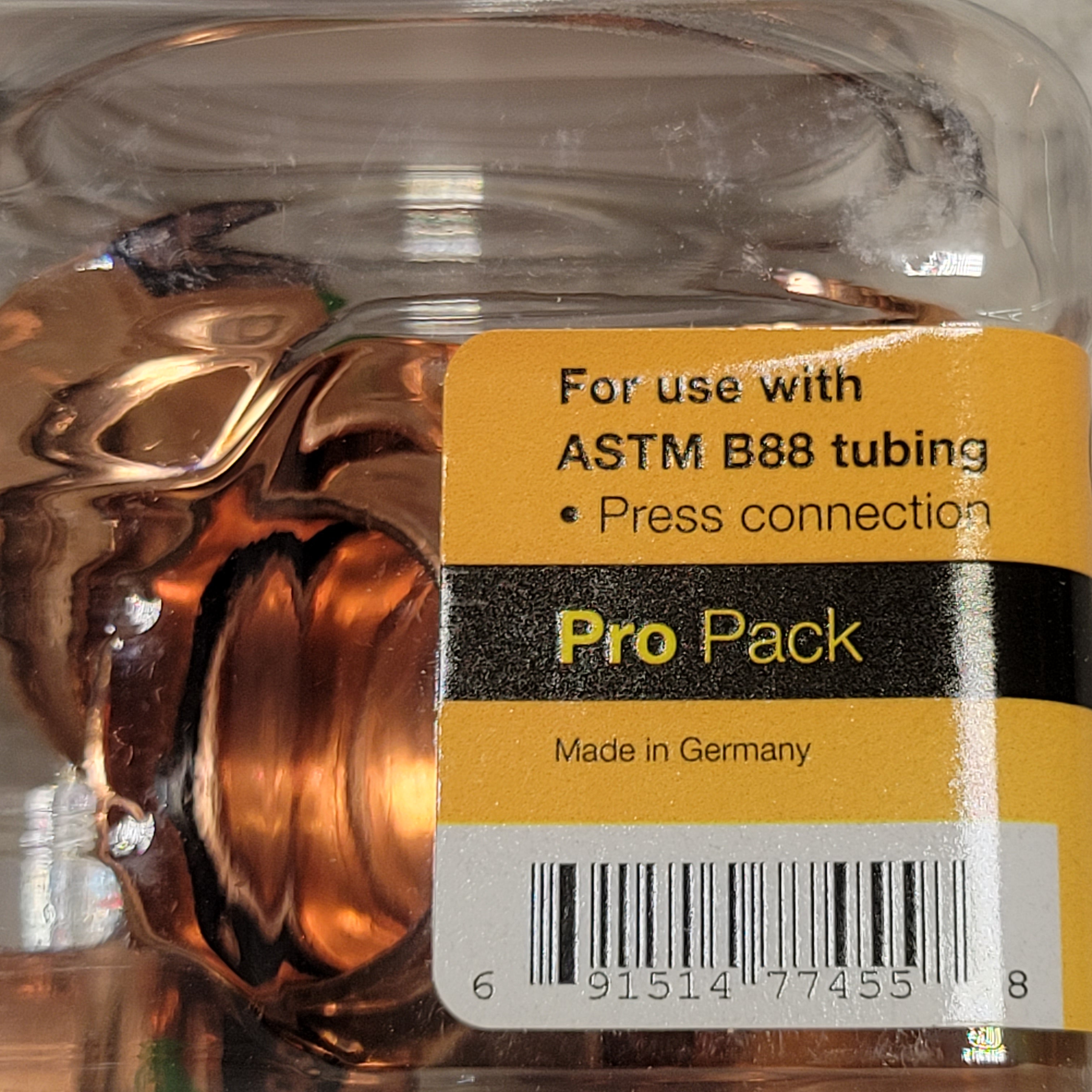 Viega ProPress 1 in. Press Copper Cap Fitting (5-Pack) #77455, Lot of 5 (8097855865070)