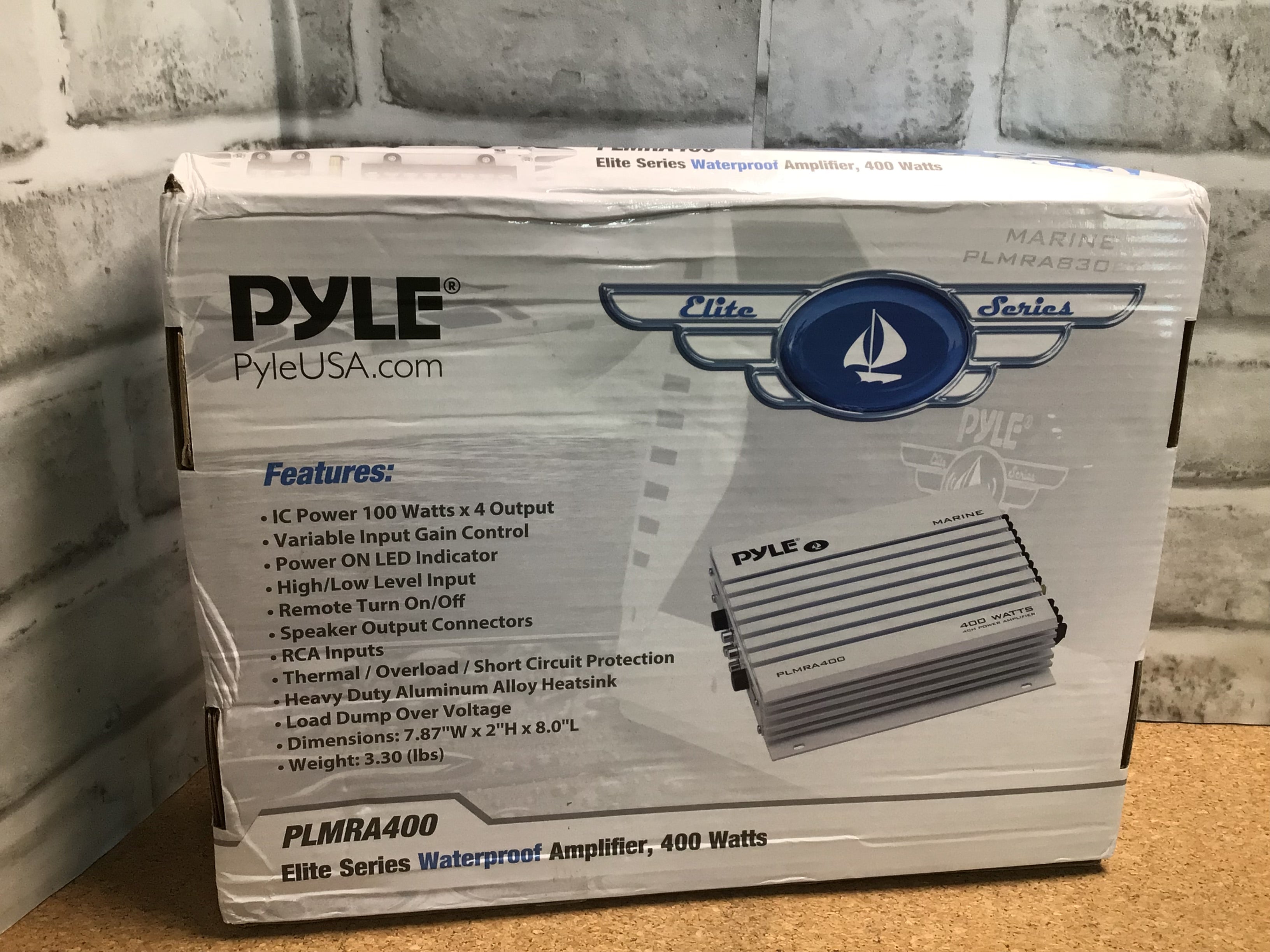 Pyle Hydra Marine Amplifier - Upgraded Elite Series 400 Watt 4 Channel (7932520923374)