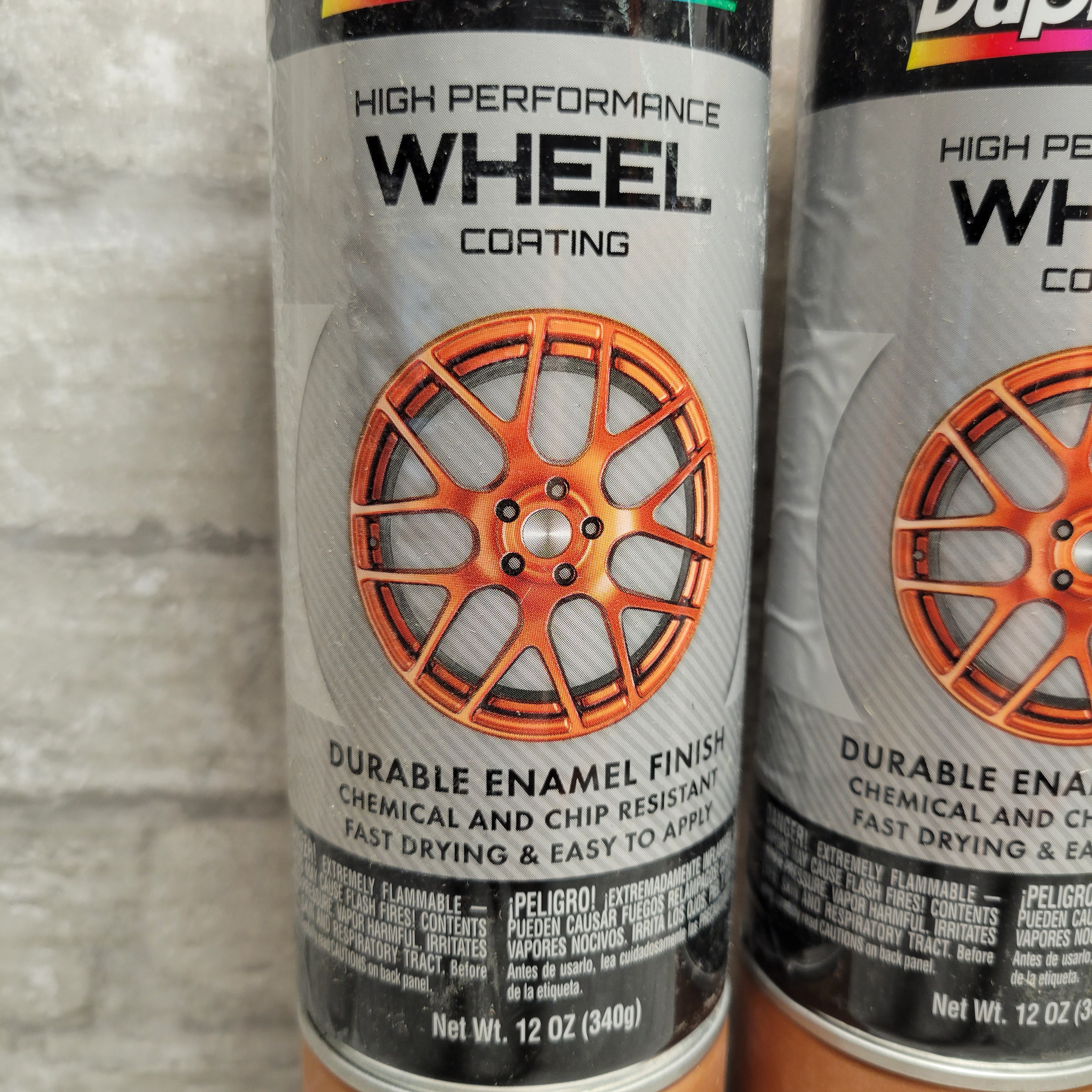 Dupli-Color HWP110 High Performance Wheel Paint Copper 12oz, Lot of 6 (8109593526510)
