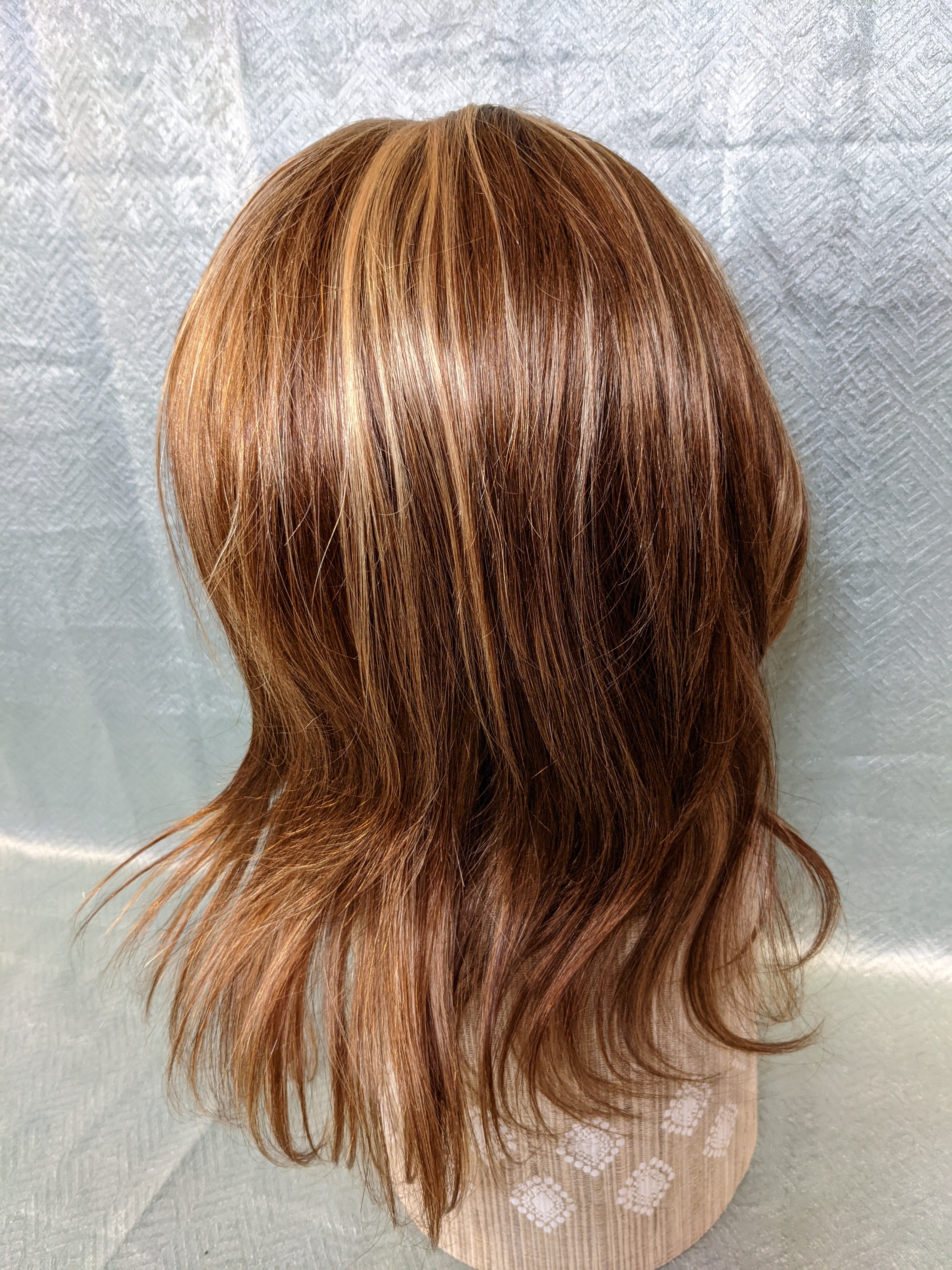 U-Nice 14 Inch Brown Carmel Wig Human Hair (7572830355694)