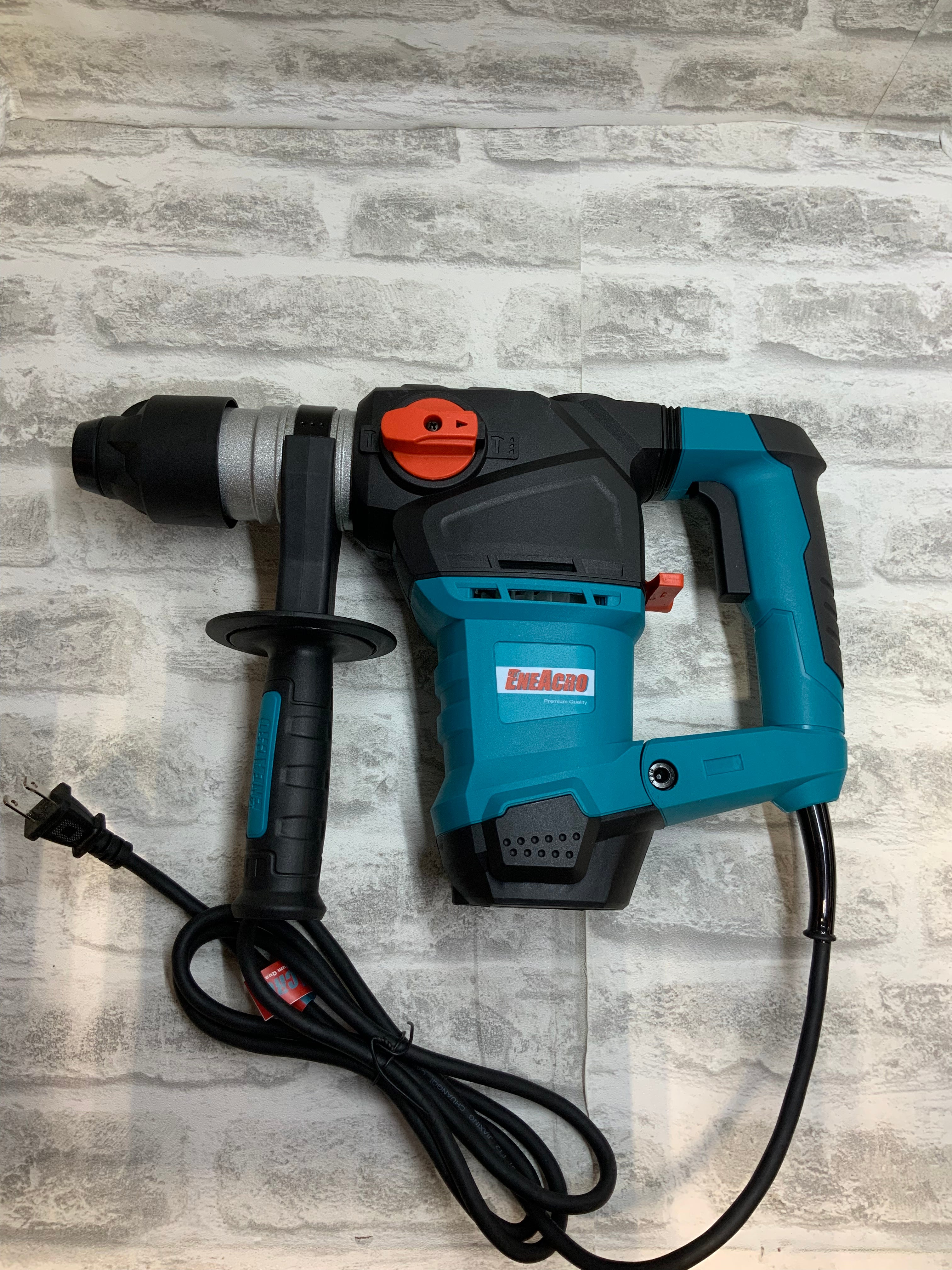 ENEACRO 11/4 Inch SDSPlus 12.5 Amp Heavy Duty Rotary Hammer Drill