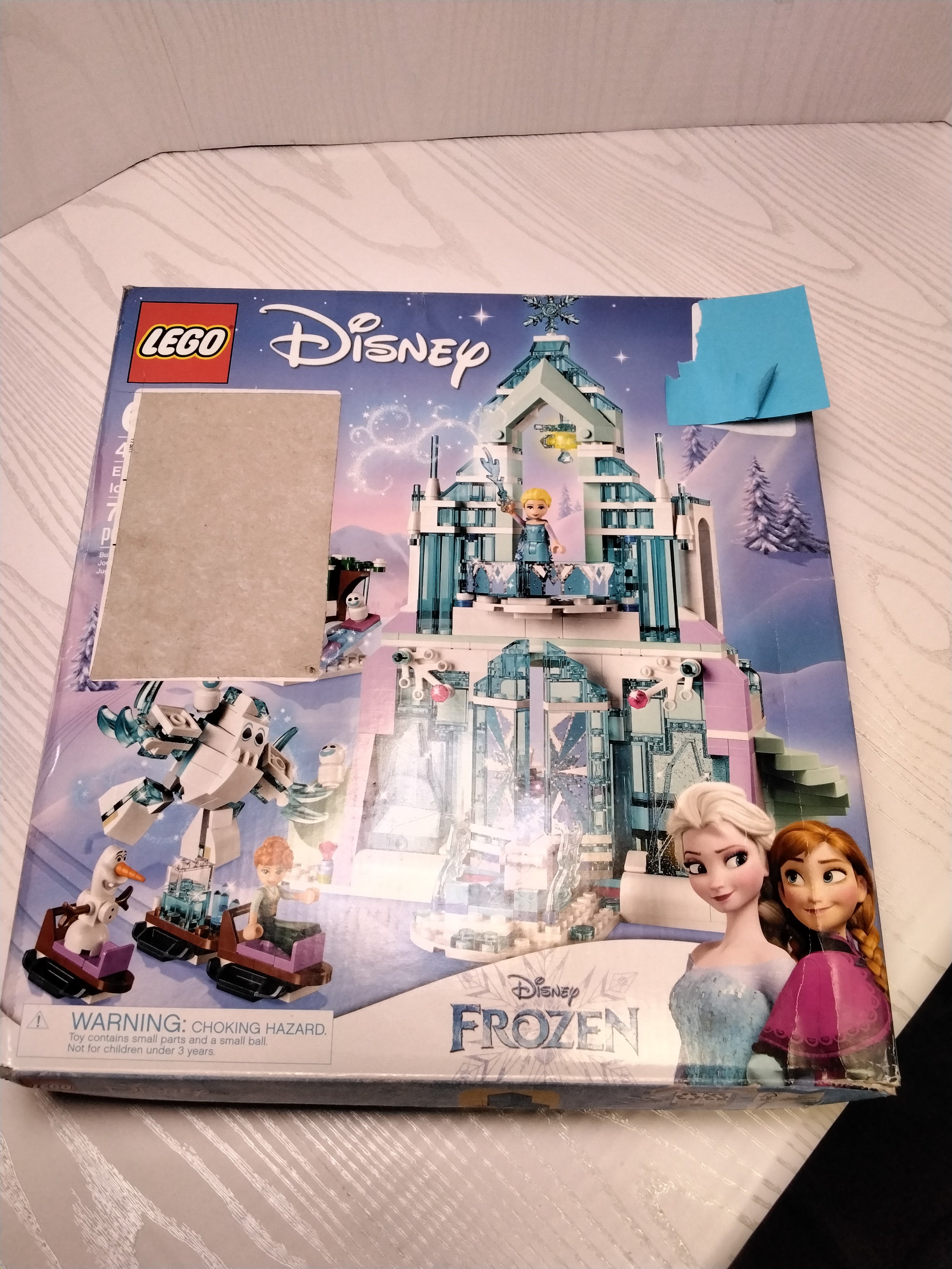 *OPEN BOX* LEGO Disney Frozen Elsa's Magical Ice Palace 43172 (701 Pieces) (7703003529454)