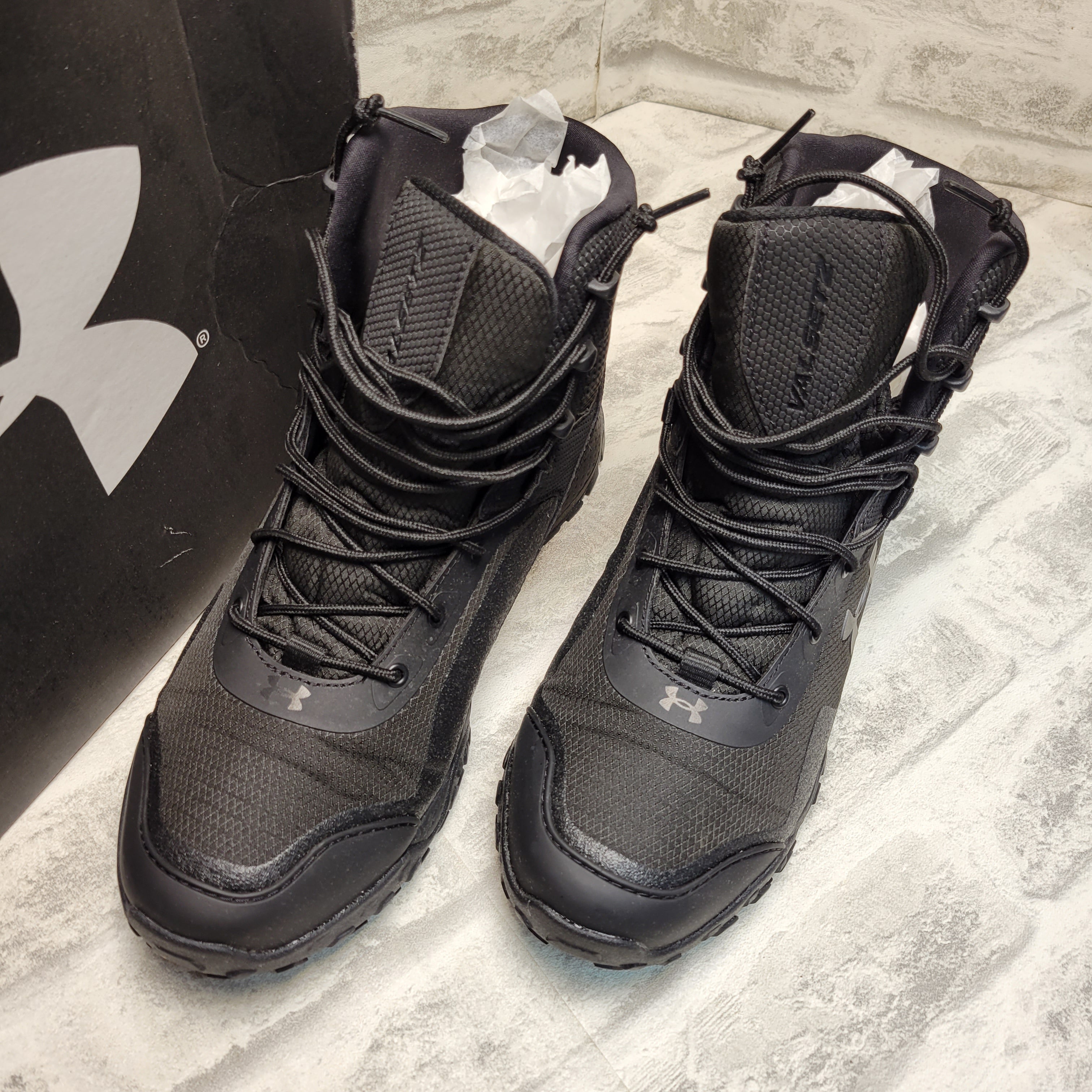 Under Armour Men's Valsetz Rts 1.5 Military and Tactical Boot, 9, Black (001) (7884722438382)