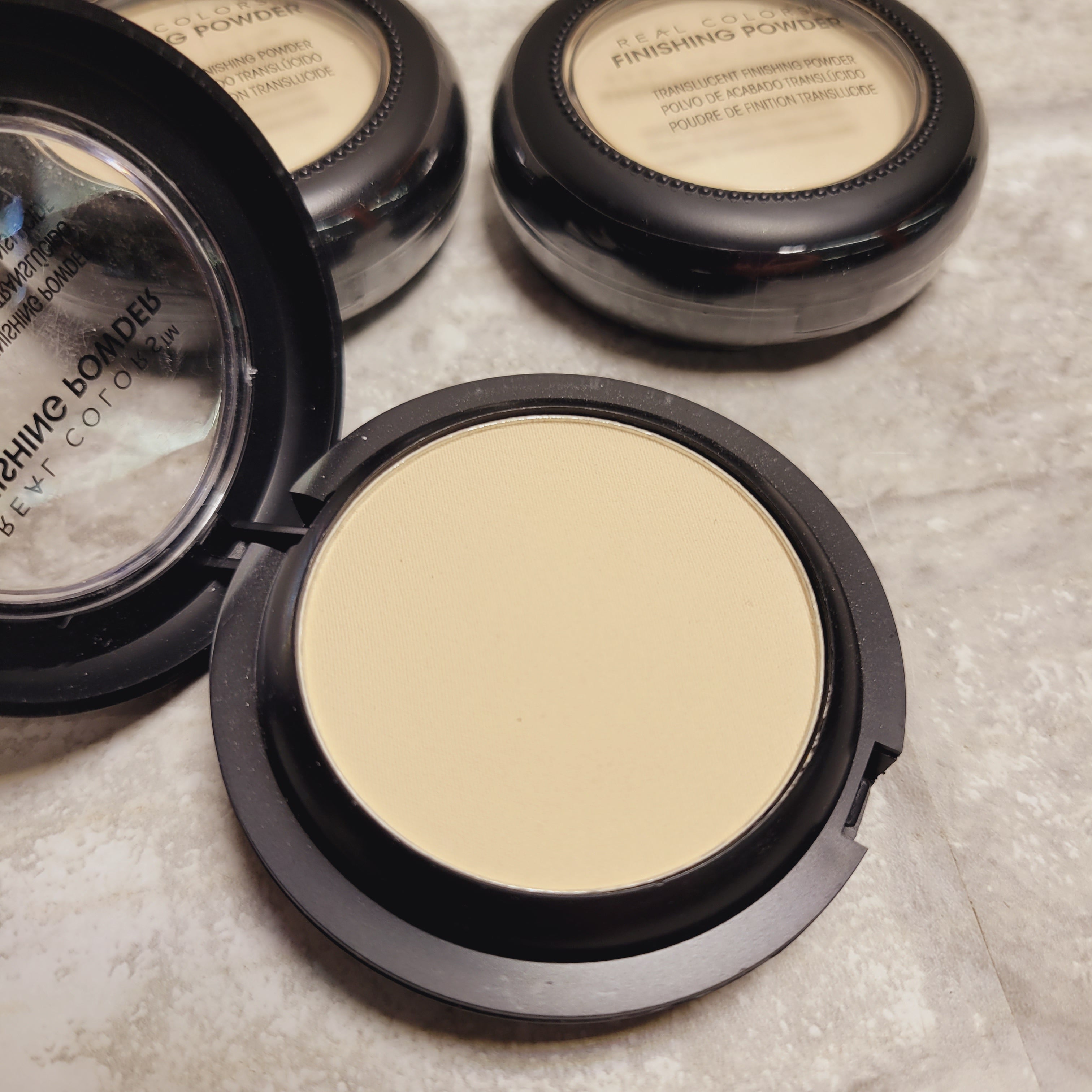 Translucent Finishing Powder Real Colors  .18 oz each, Lot of 3 (8061496197358)