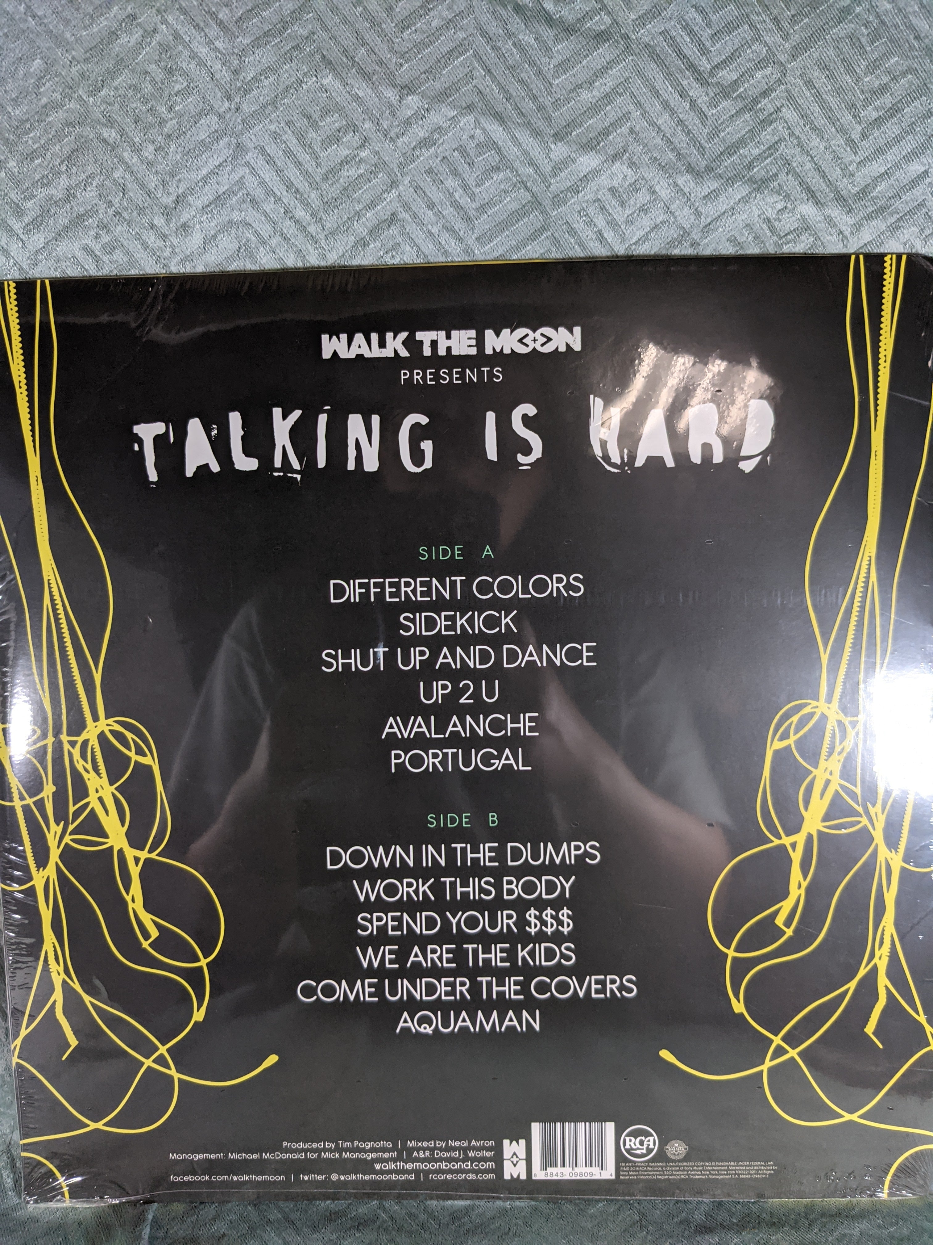 Walk The Moon-Talking Is Hard VINYL LP NEW (6952822767799)