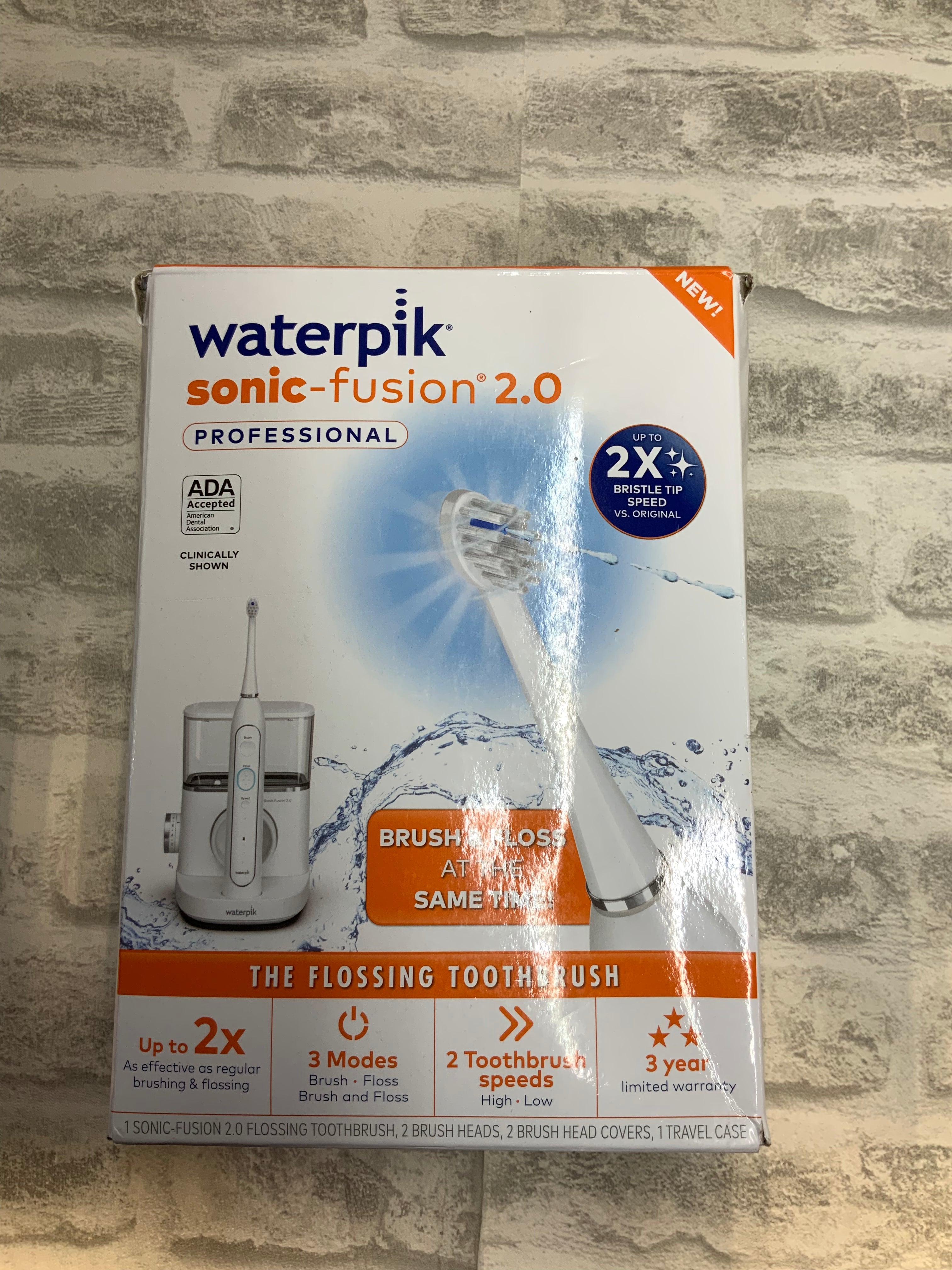 Waterpik Sonic-Fusion 2.0 Professional Flossing Toothbrush (7550407803118)