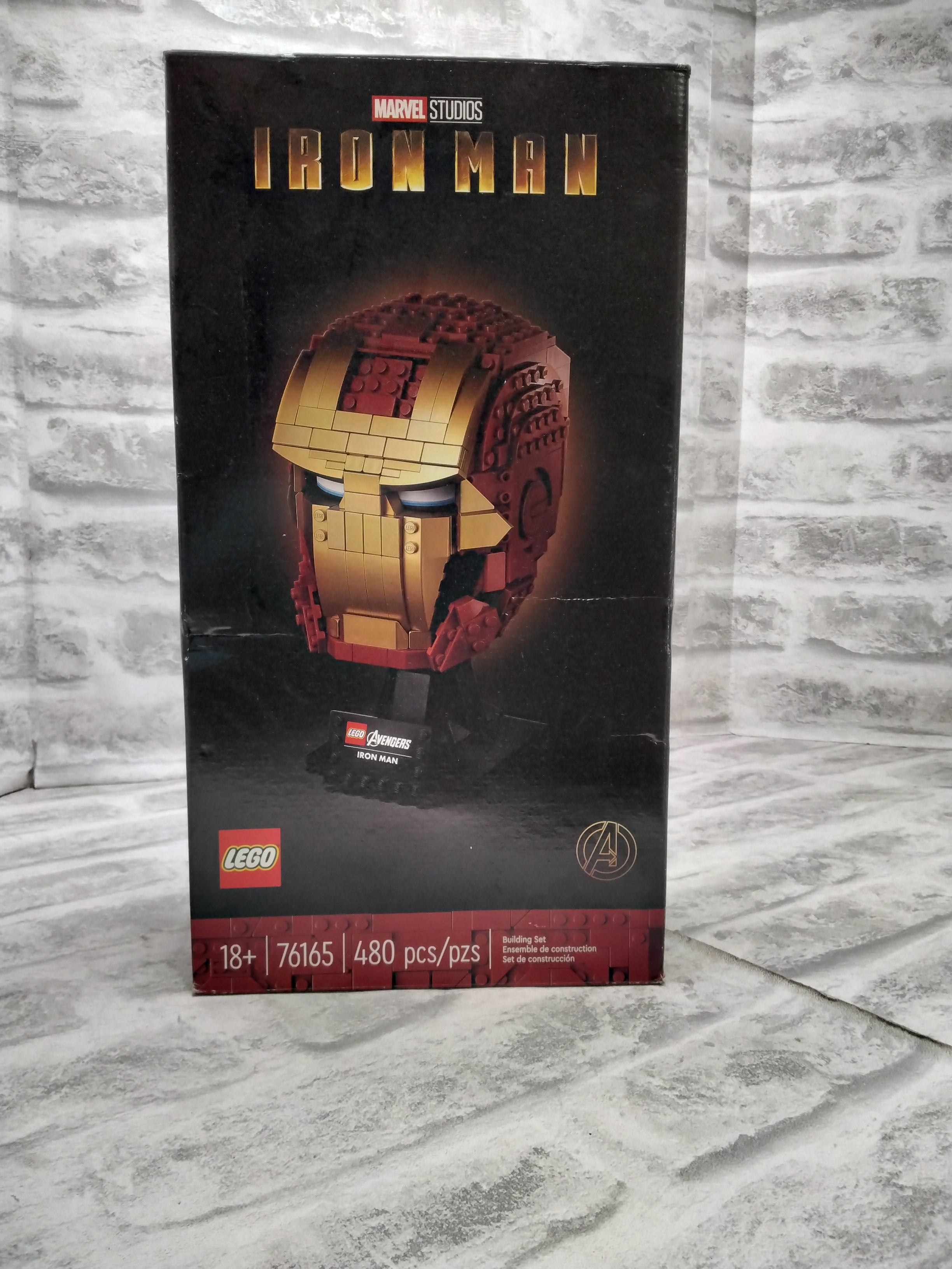 *OPEN BOX* LEGO Marvel Super Heroes Iron Man Helmet 76165 (7690405806318)