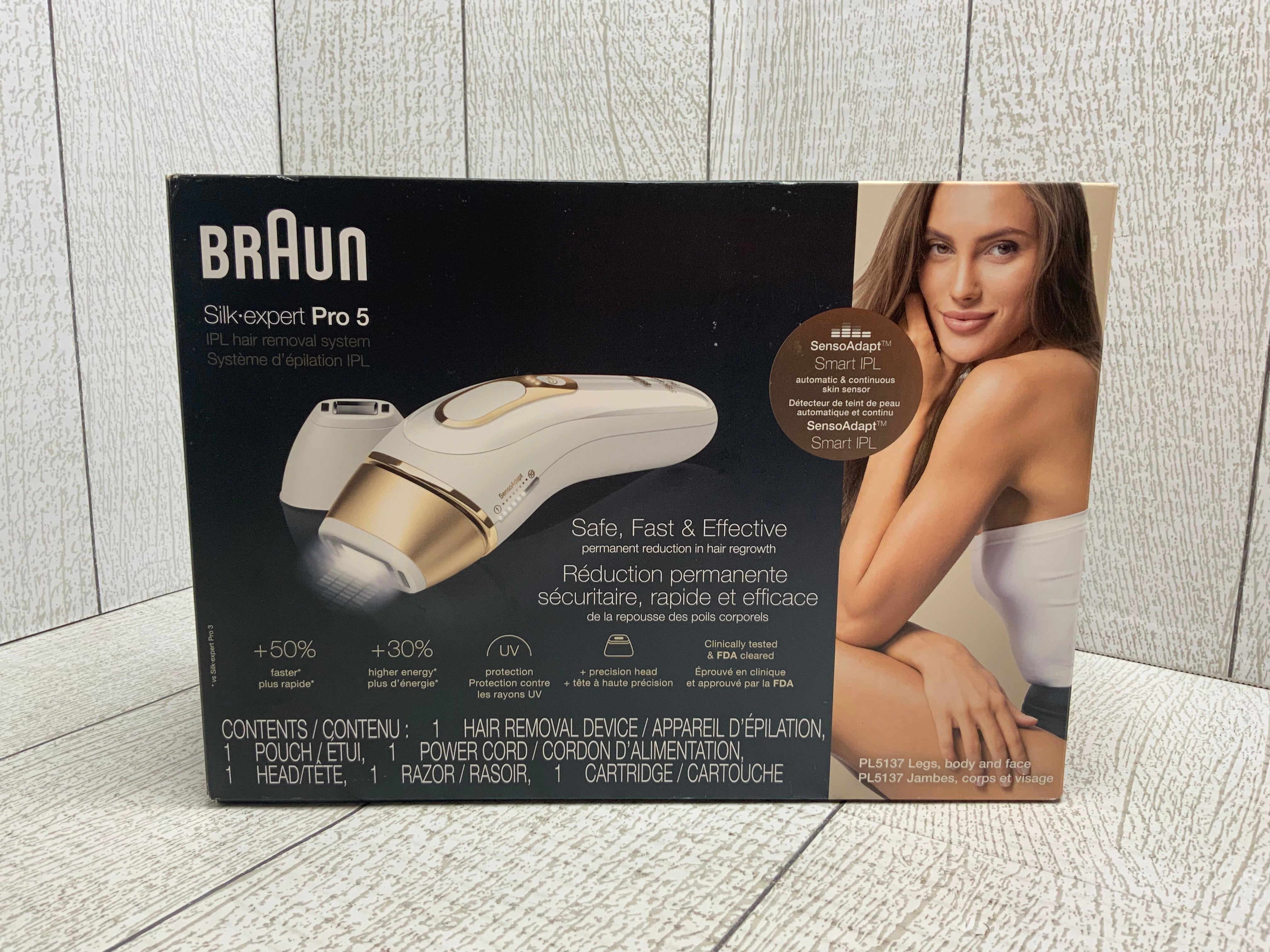 Braun IPL Long-Lasting Hair Removal for Women and Men, Silk Expert Pro 5 PL5137 (8038430965998)