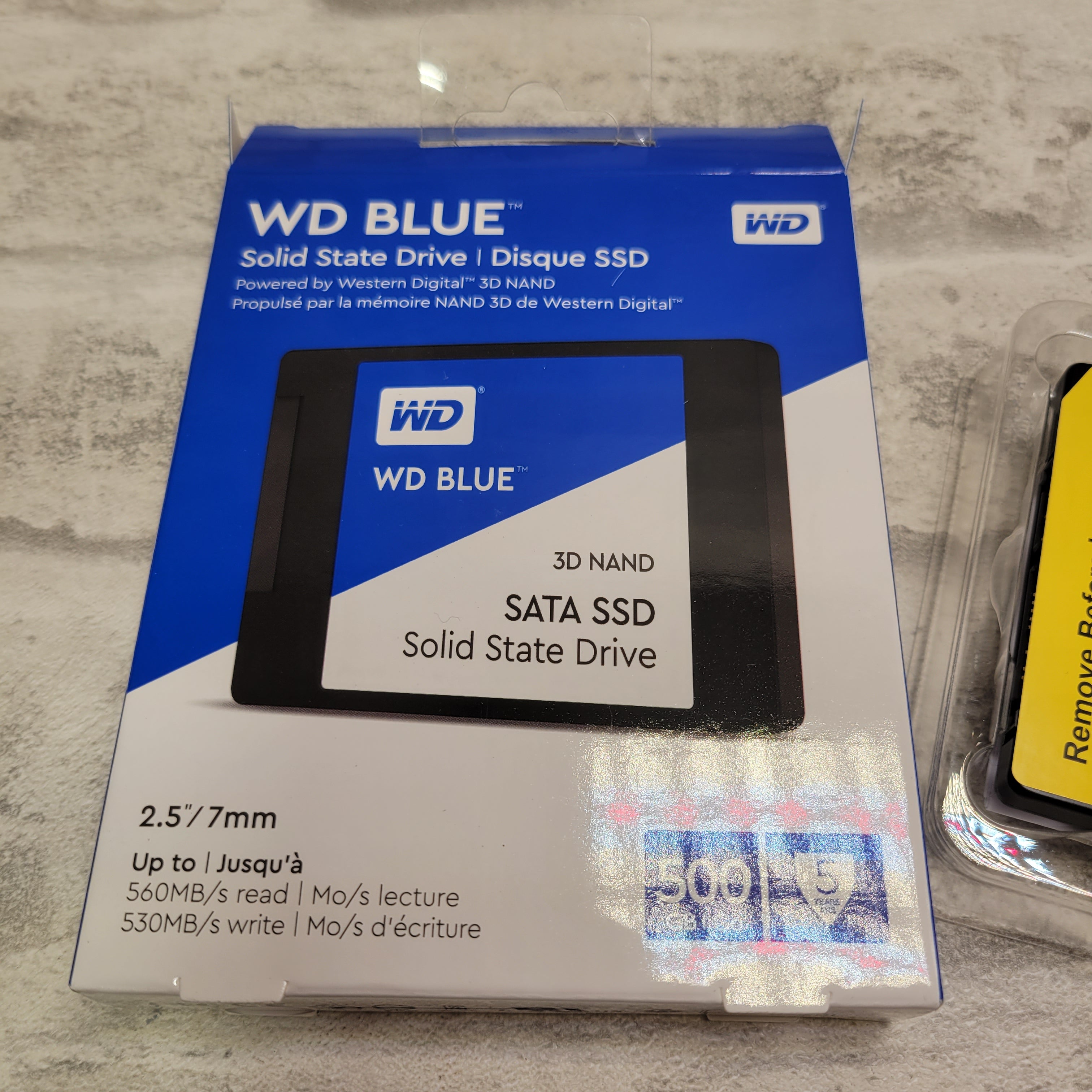 Western Digital Blue 3D NAND 500GB Internal 2.5