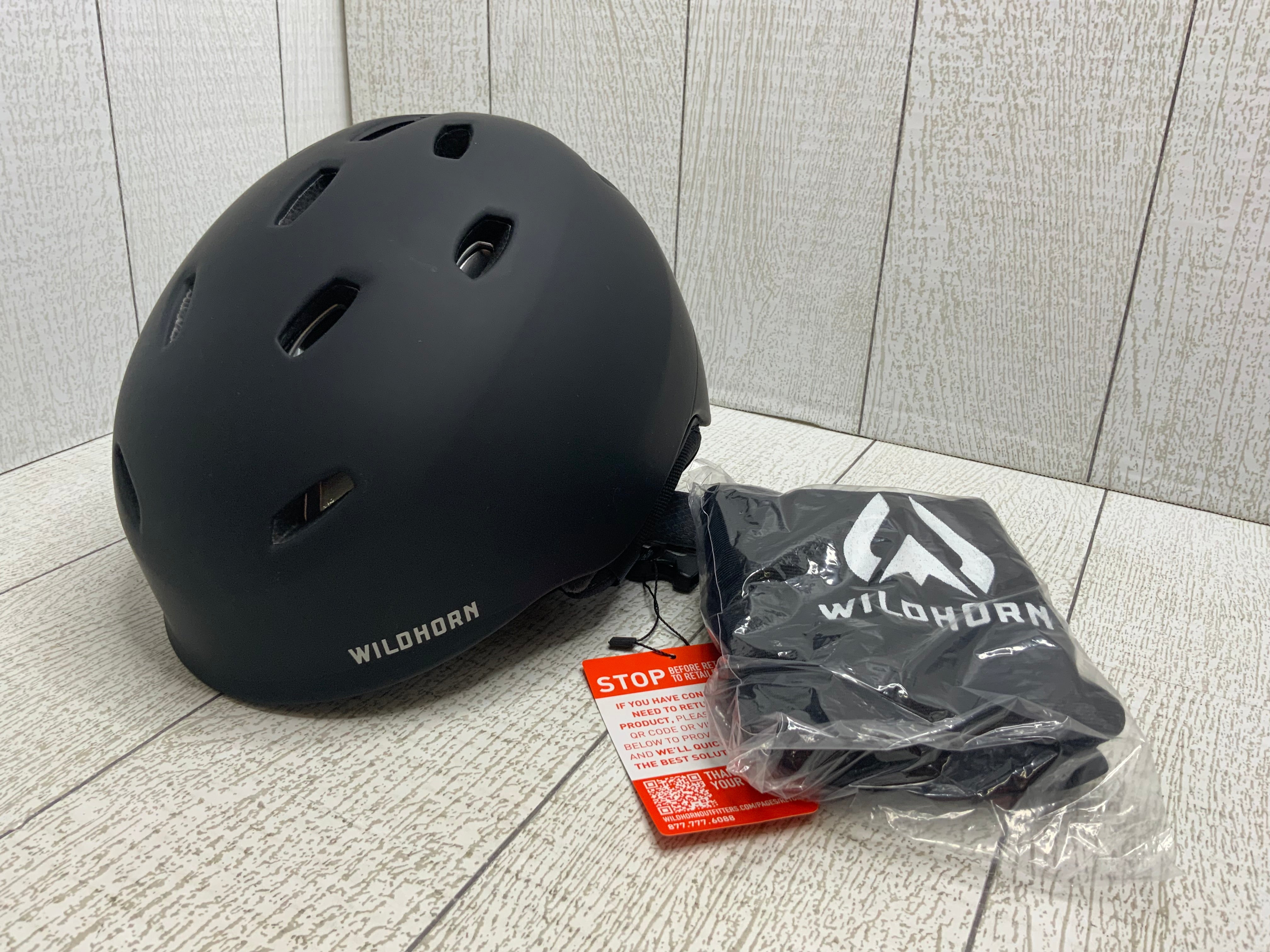 Wildhorn Drift Snowboard & Ski Helmet (Large, Stealth) (8037929550062)