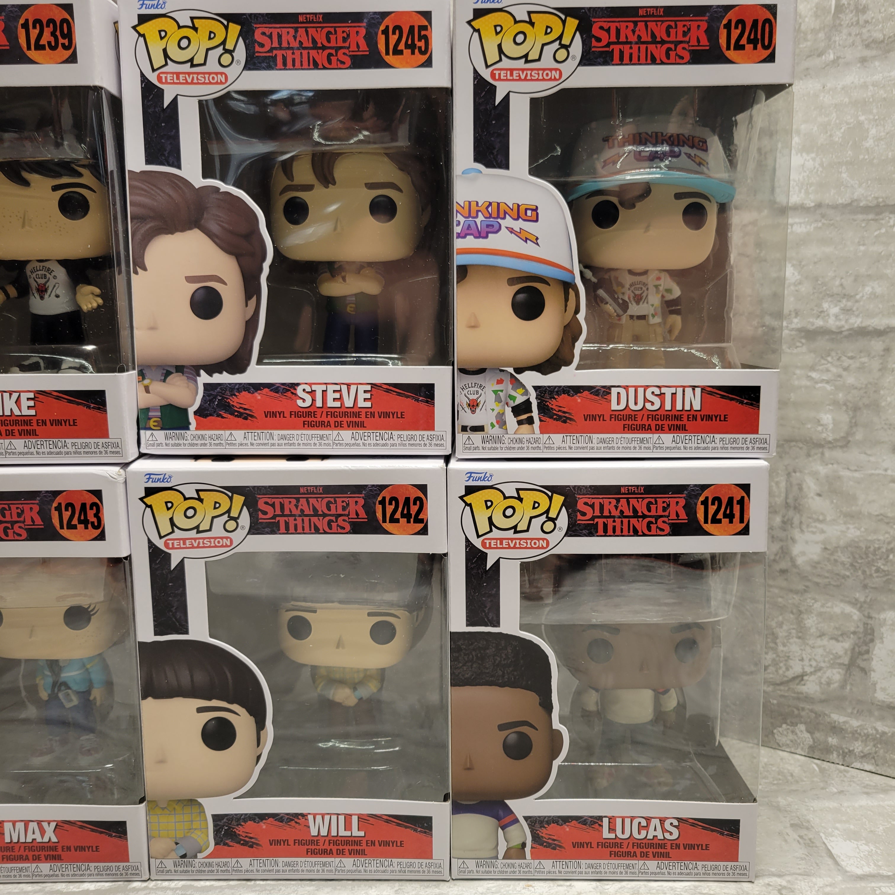 Stranger Things Funko Pop,  Lot Of 8 (8015124398318)