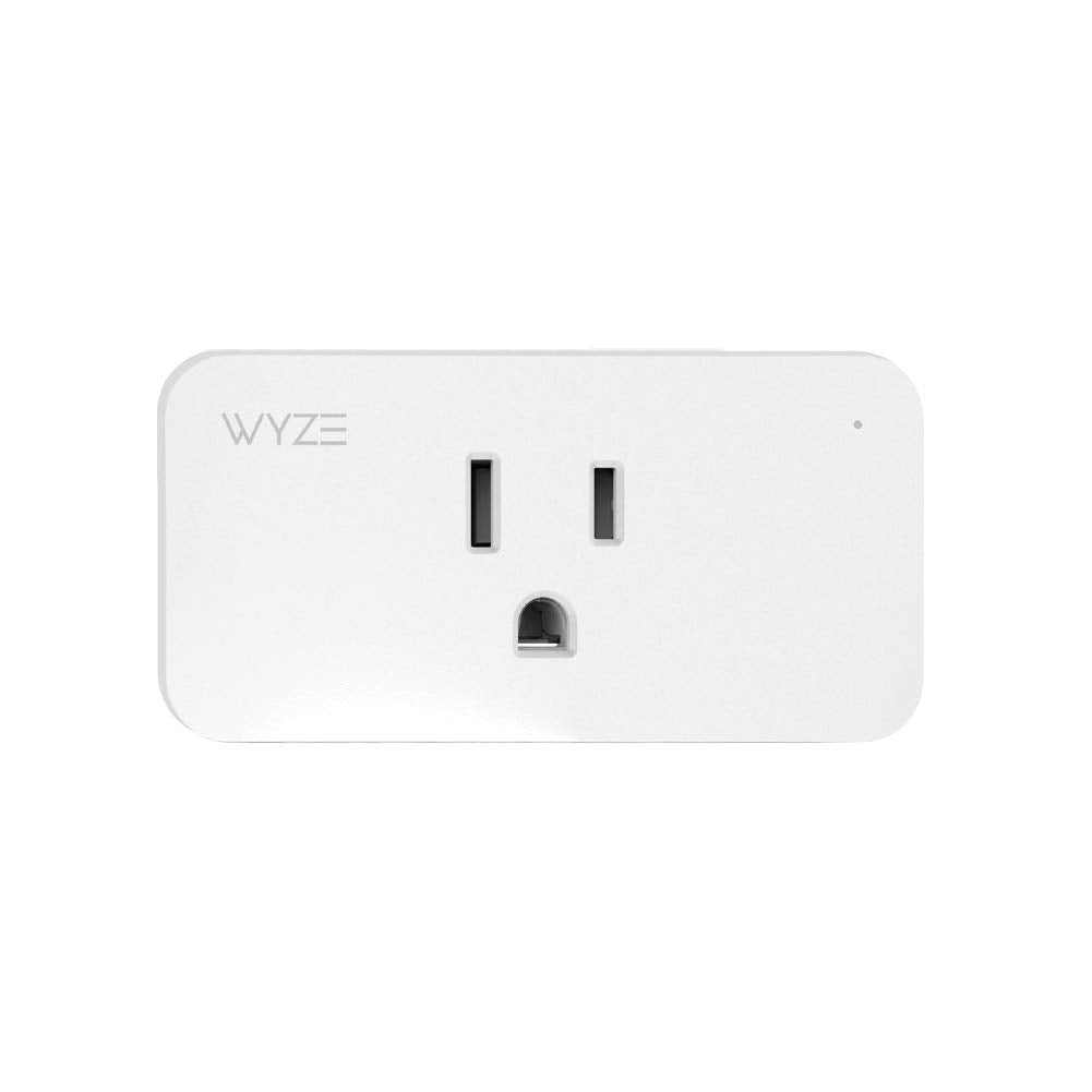 Wyze Plug, 2.4GHz WiFi Smart Plug, No Hub Required, One-Pack, White (7658429055214)