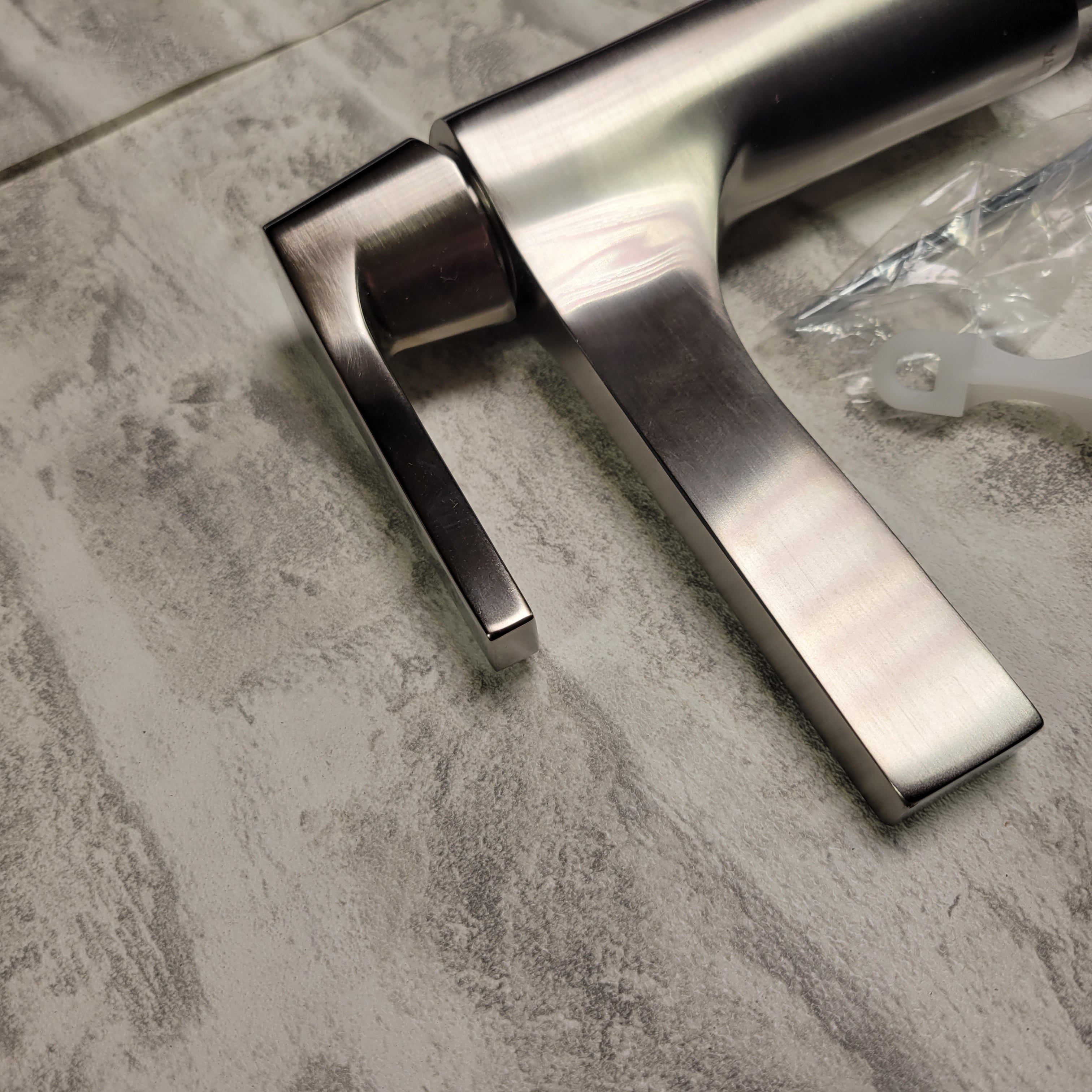 Delta Faucet Zura Single Hole Bathroom Faucet, Brushed Nickel (7649850360046)