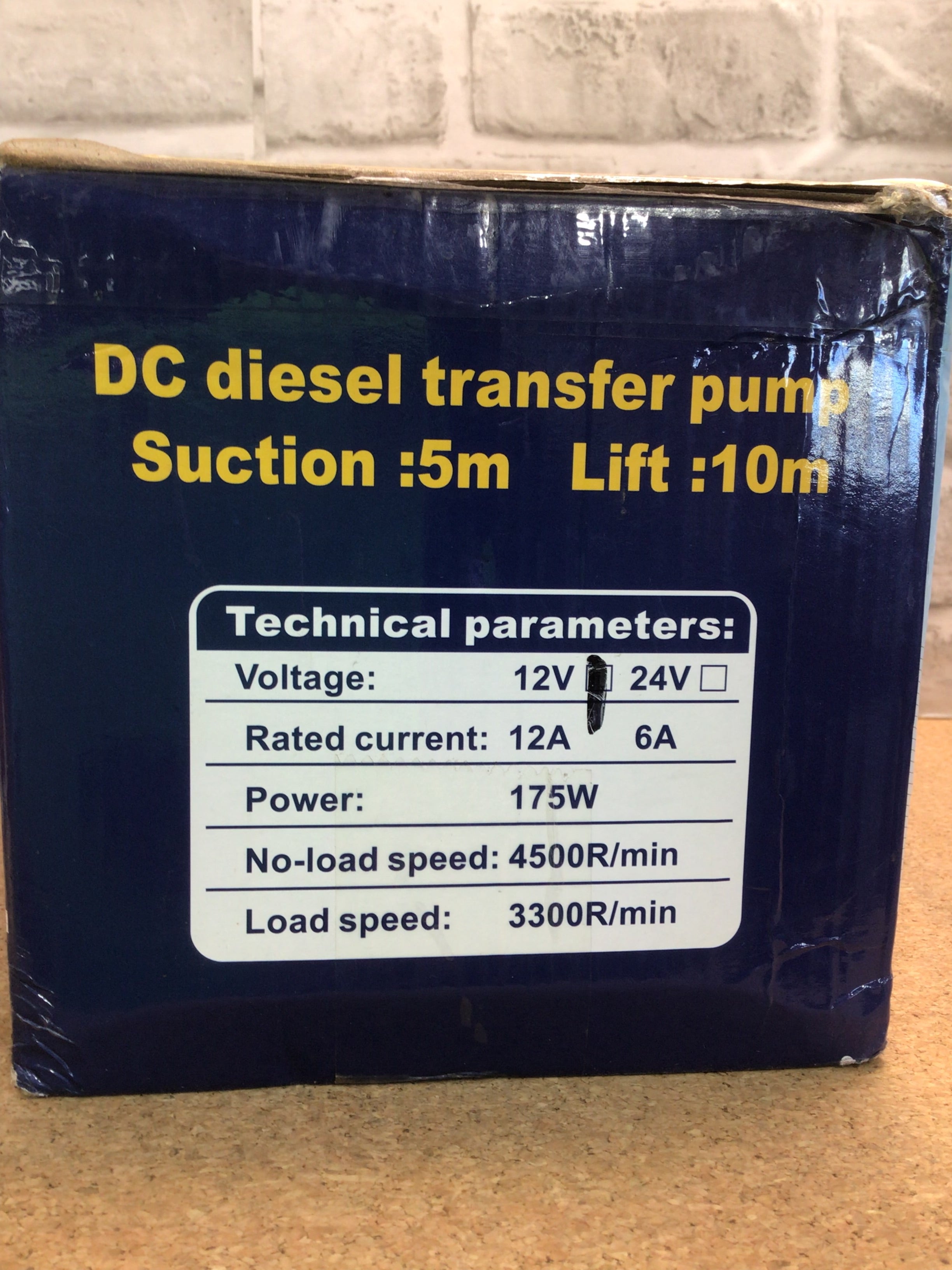 Trupow 12V DC 10GPM Electric Self-priming Diesel Kerosene Oil Fuel Transfer Pump (7944786903278)