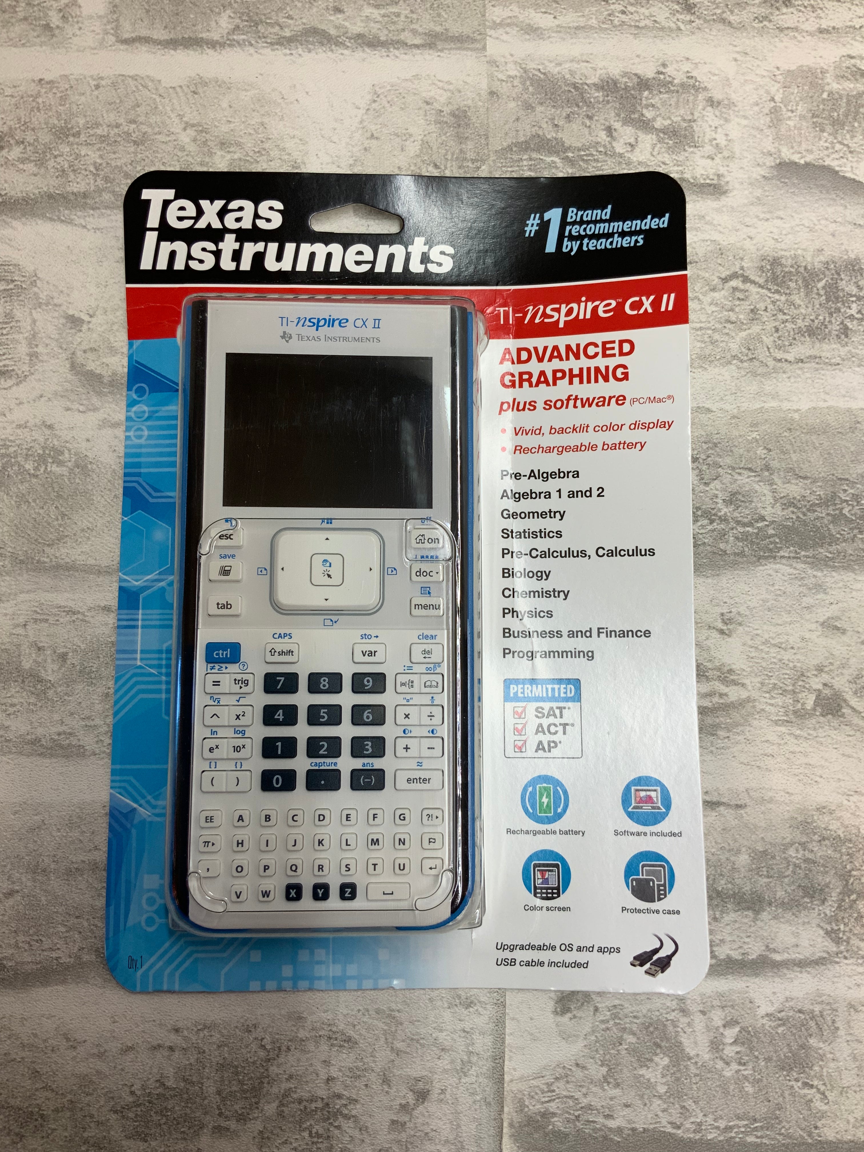 Texas Instruments TI-Nspire CX II Color Graphing Calculator (7567321432302)