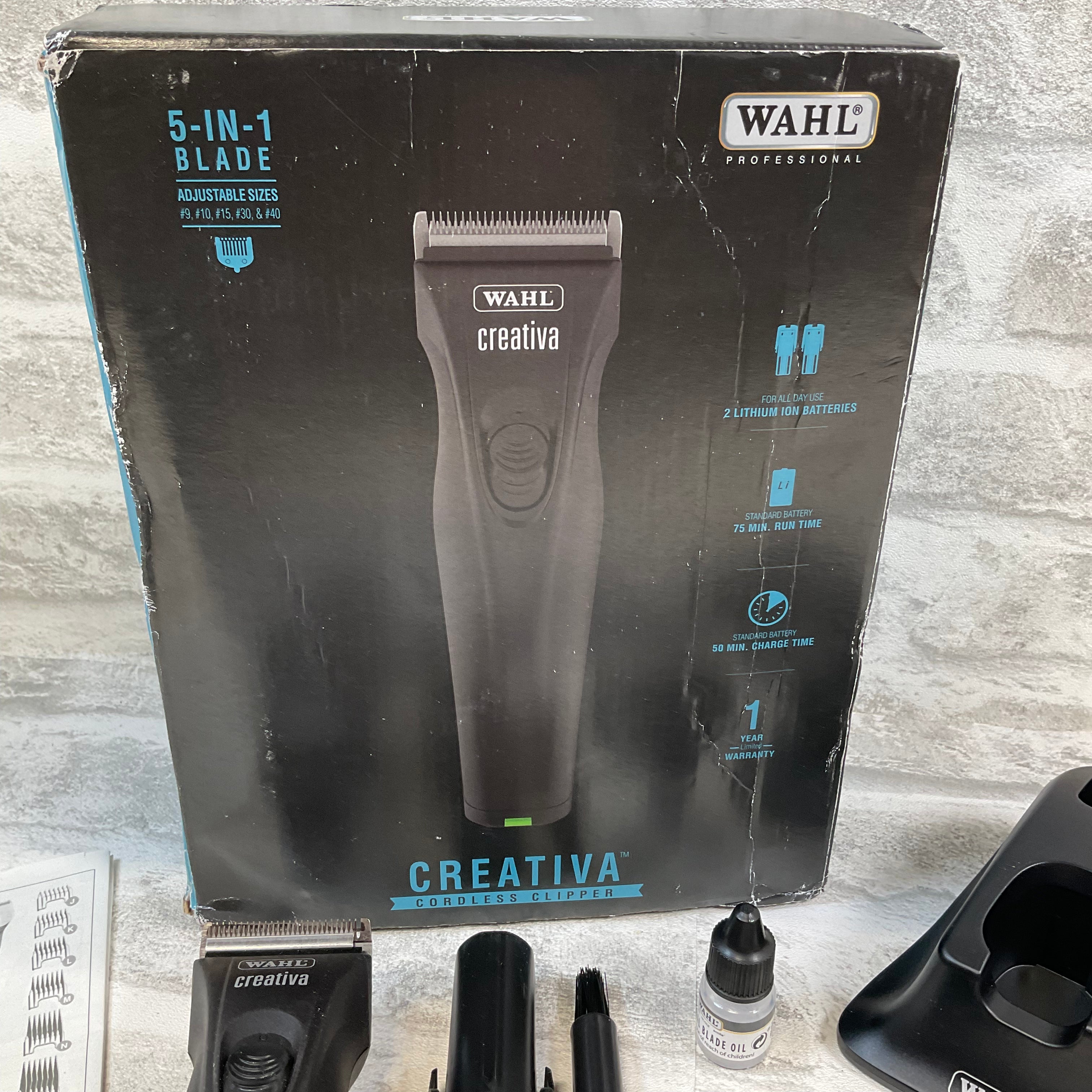 Wahl Professional Animal Creativa Cordless Dog, Cat, Pet, and Horse Clipper (7516356509934)