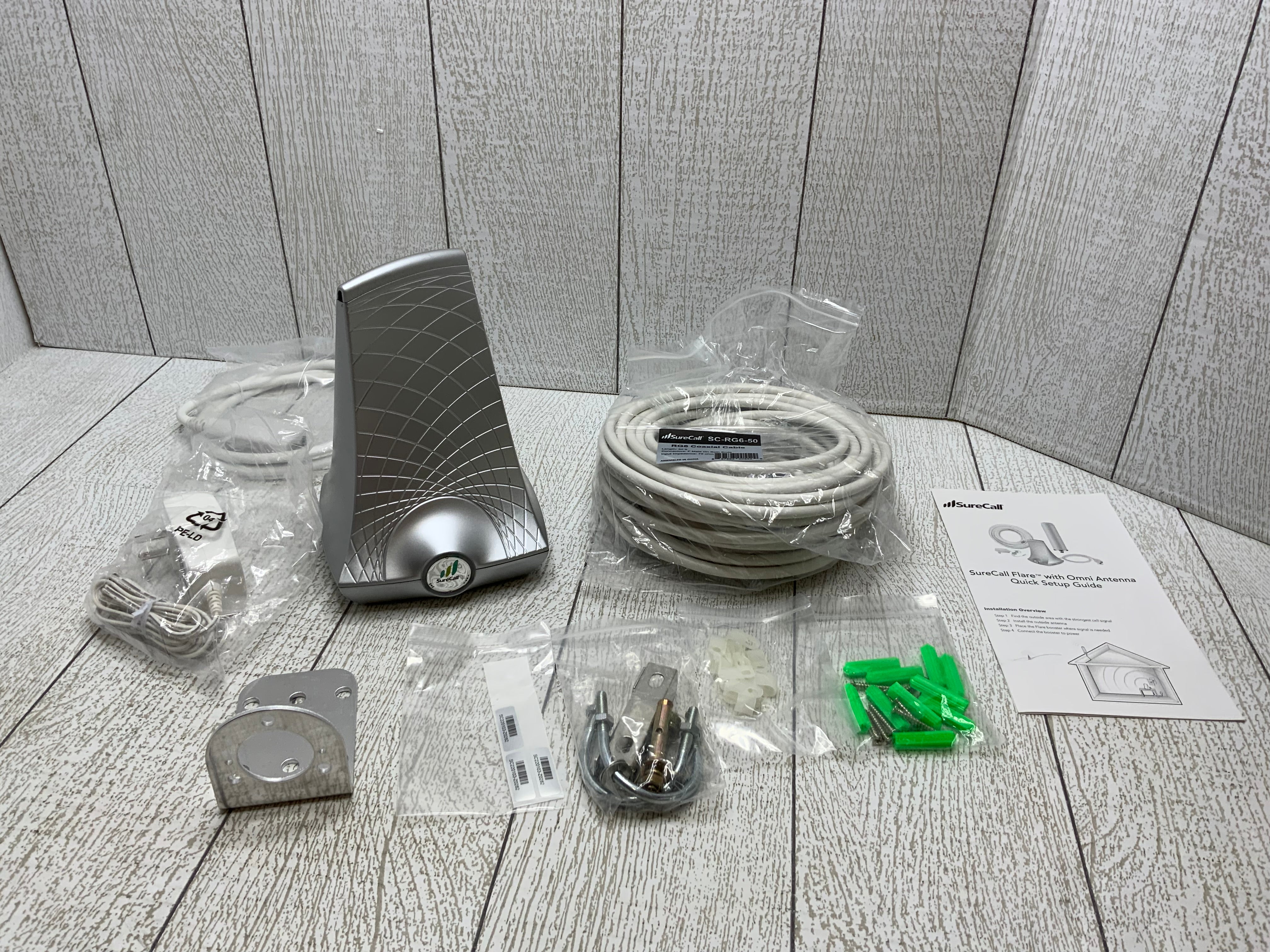 SureCall Flare 3.0 Cell Phone Signal Booster for Home & Office up to 3500 sq ft (8026660471022)