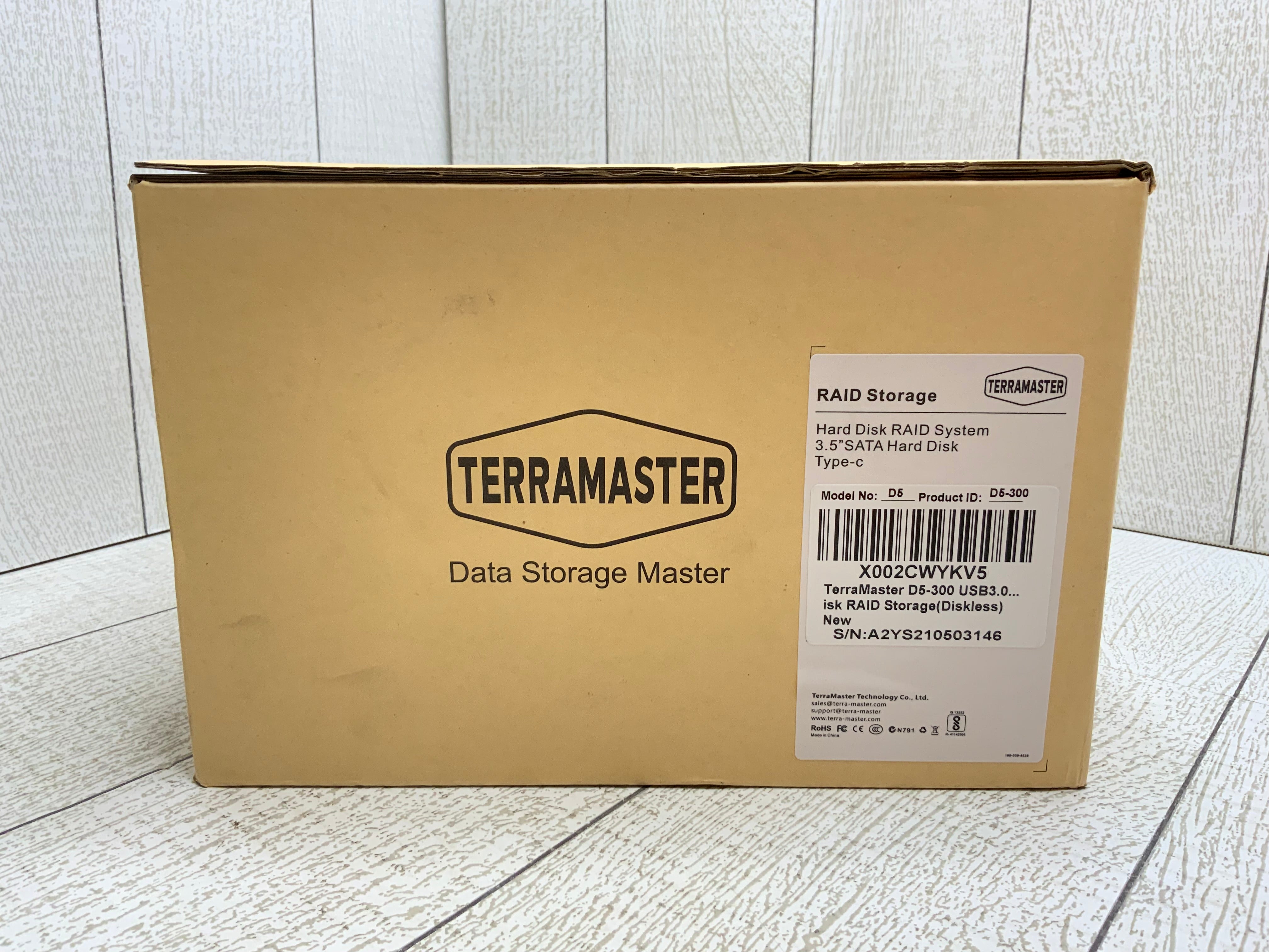 Terramaster D5-300C USB 3.0 (5Gbps) Type C DAS (8029145333998)