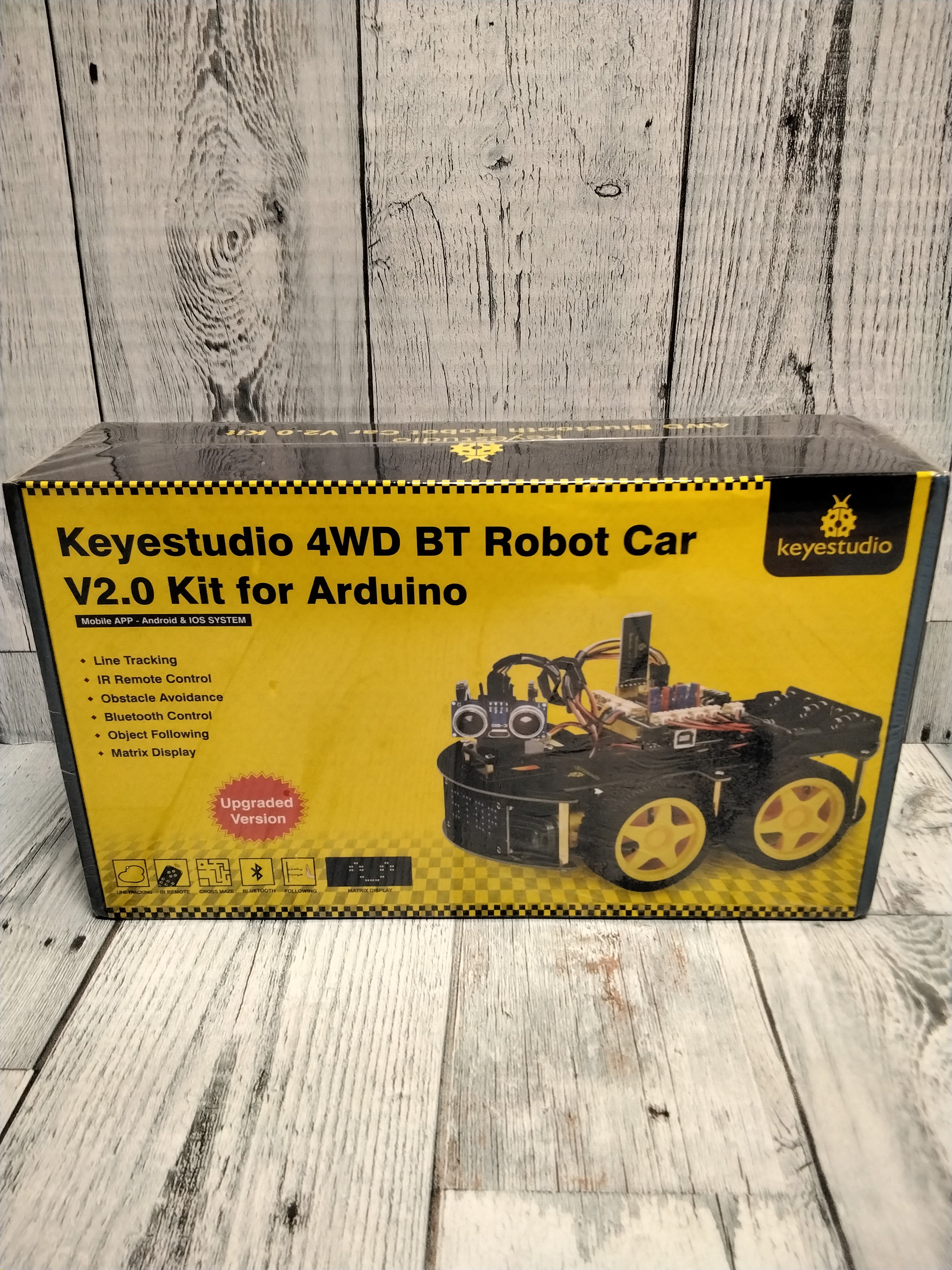 KEYESTUDIO Smart Car Robot,4WD Programmable DIY Starter Kit
