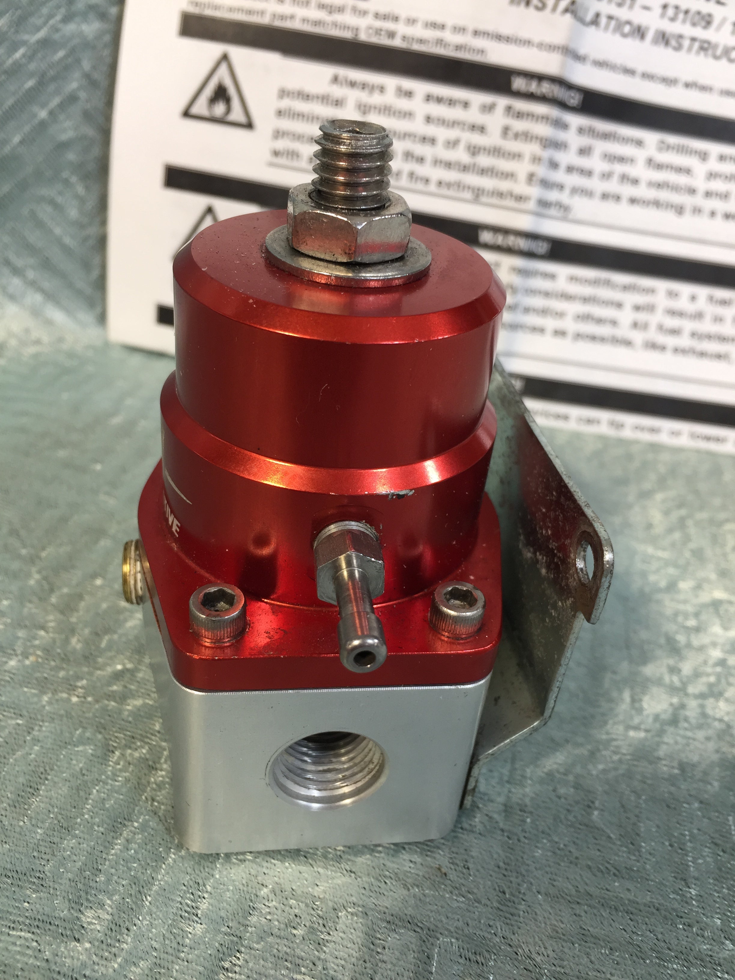 Aeromotive 13109 Regulator, A1000-6 Injected Bypass, Adjustable (7515594227950)