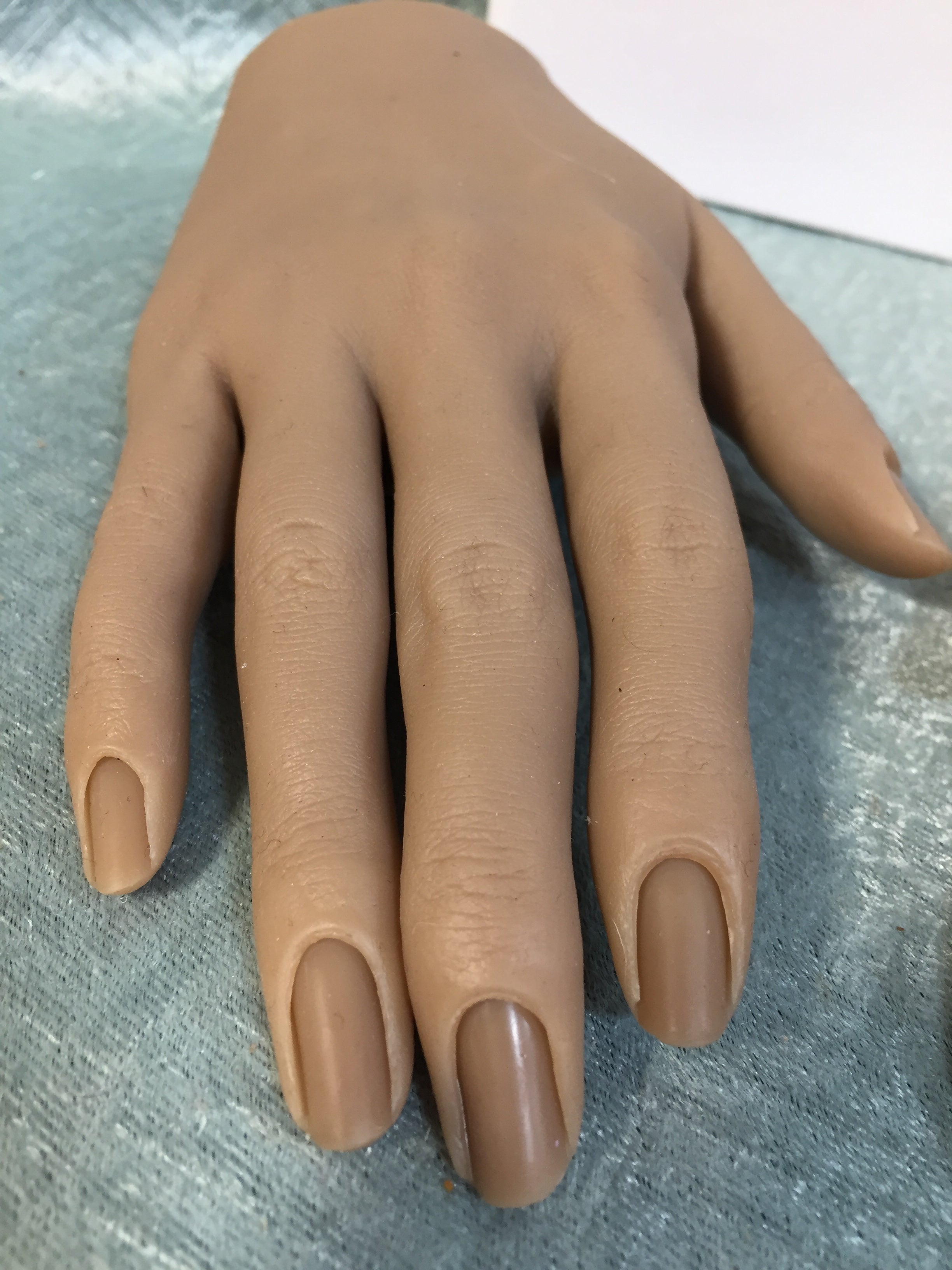 Practice Hands for Acrylic Nails - Silicone Female Hands - Left & Right (7583471108334)