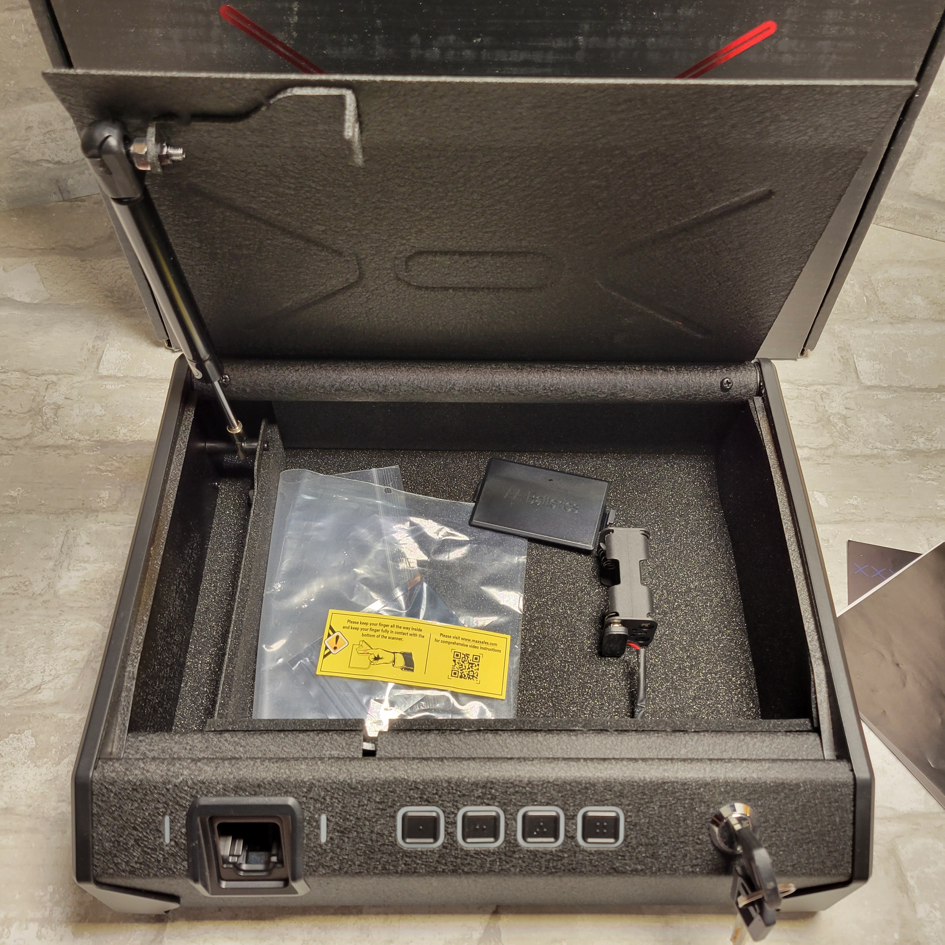 MAX Safes Gun Safe with Super Biometric Finger Vein Recognition Lock