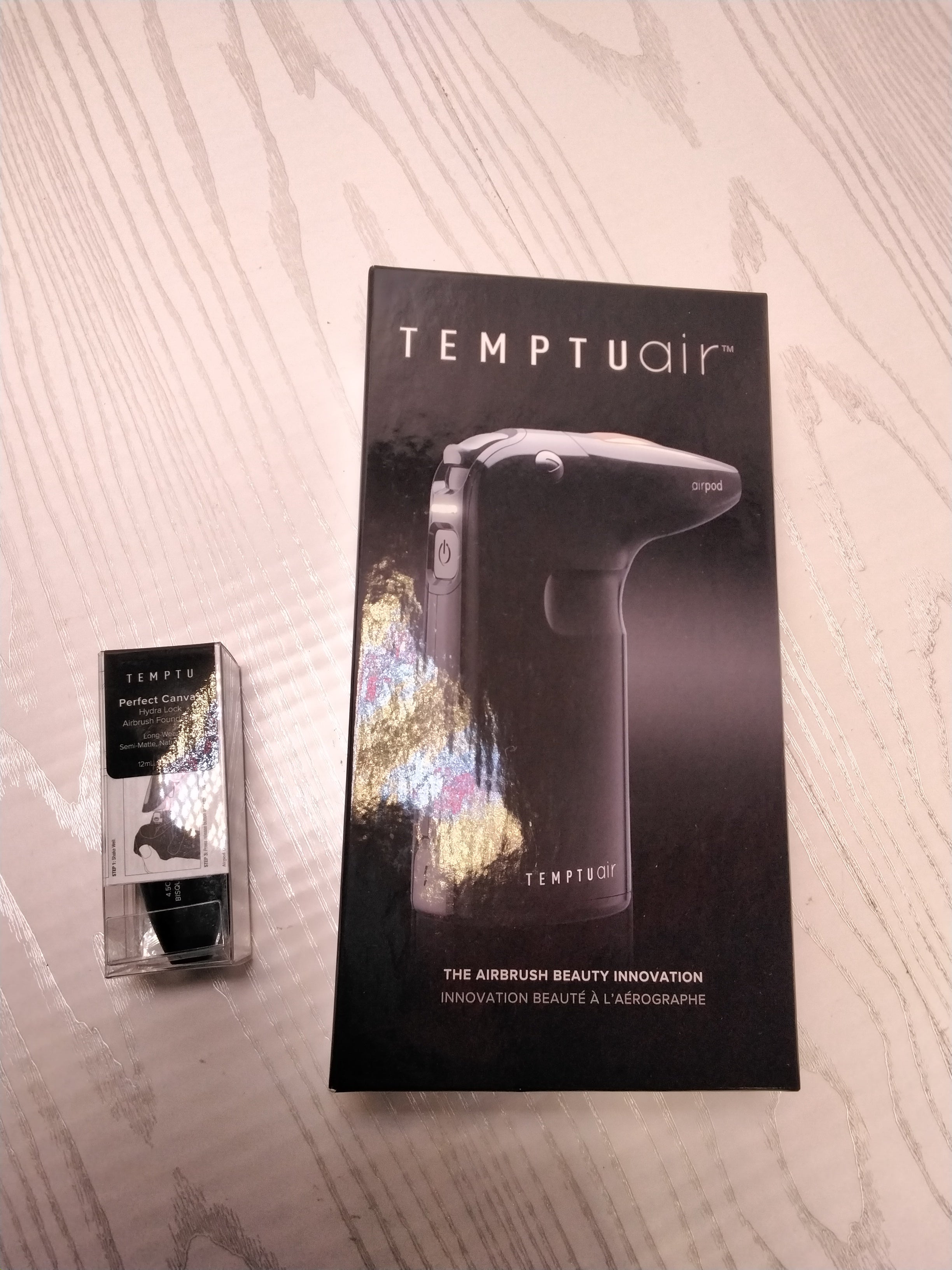 TEMPTU Air: Cordless Airbrush Makeup Tool for Instant Blending + 4.5C Bisque Pod (7705477775598)