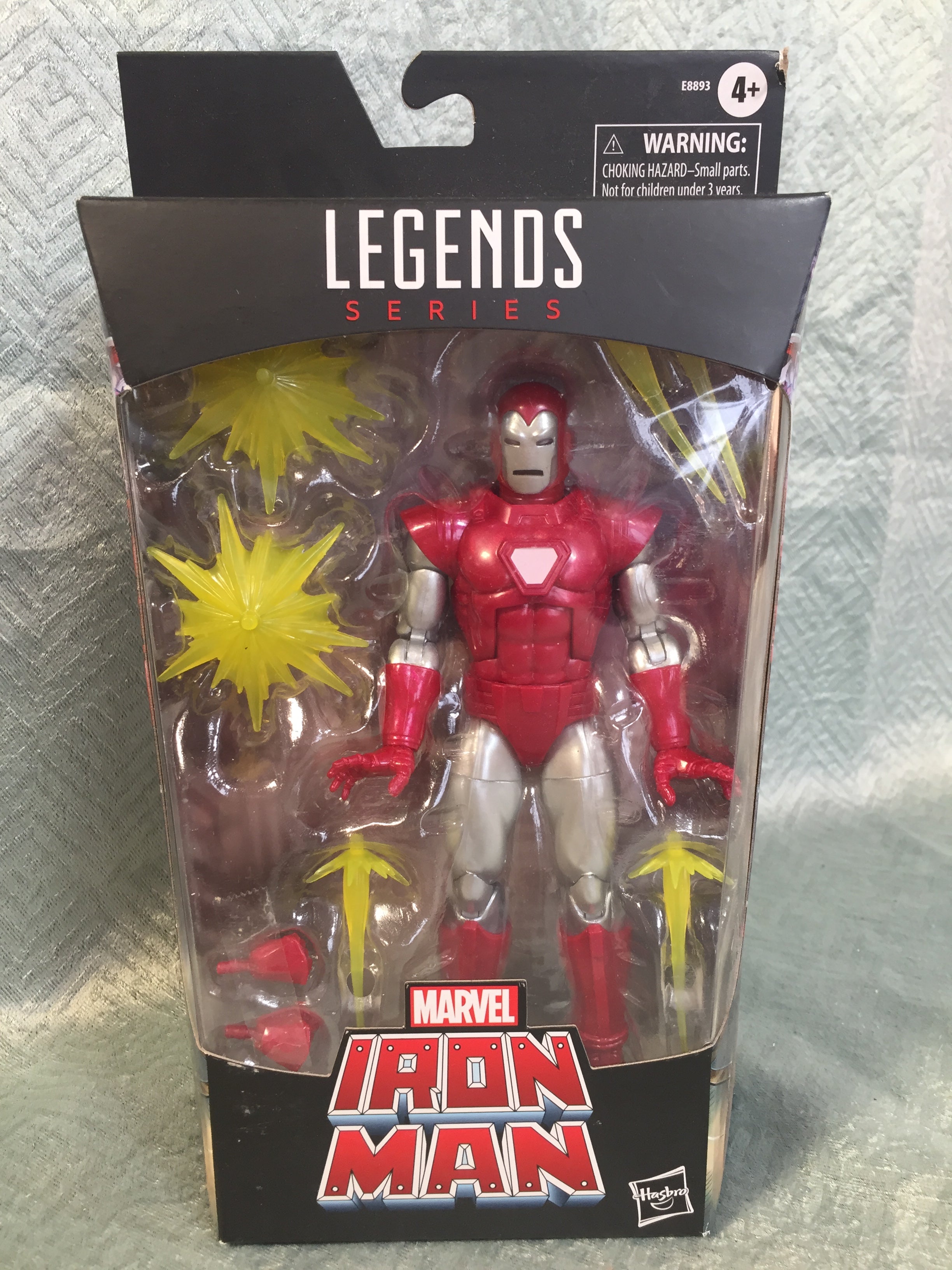 MARVEL 6 Inch Legends IRON MAN Action Figure - SEALED (7619757244654)