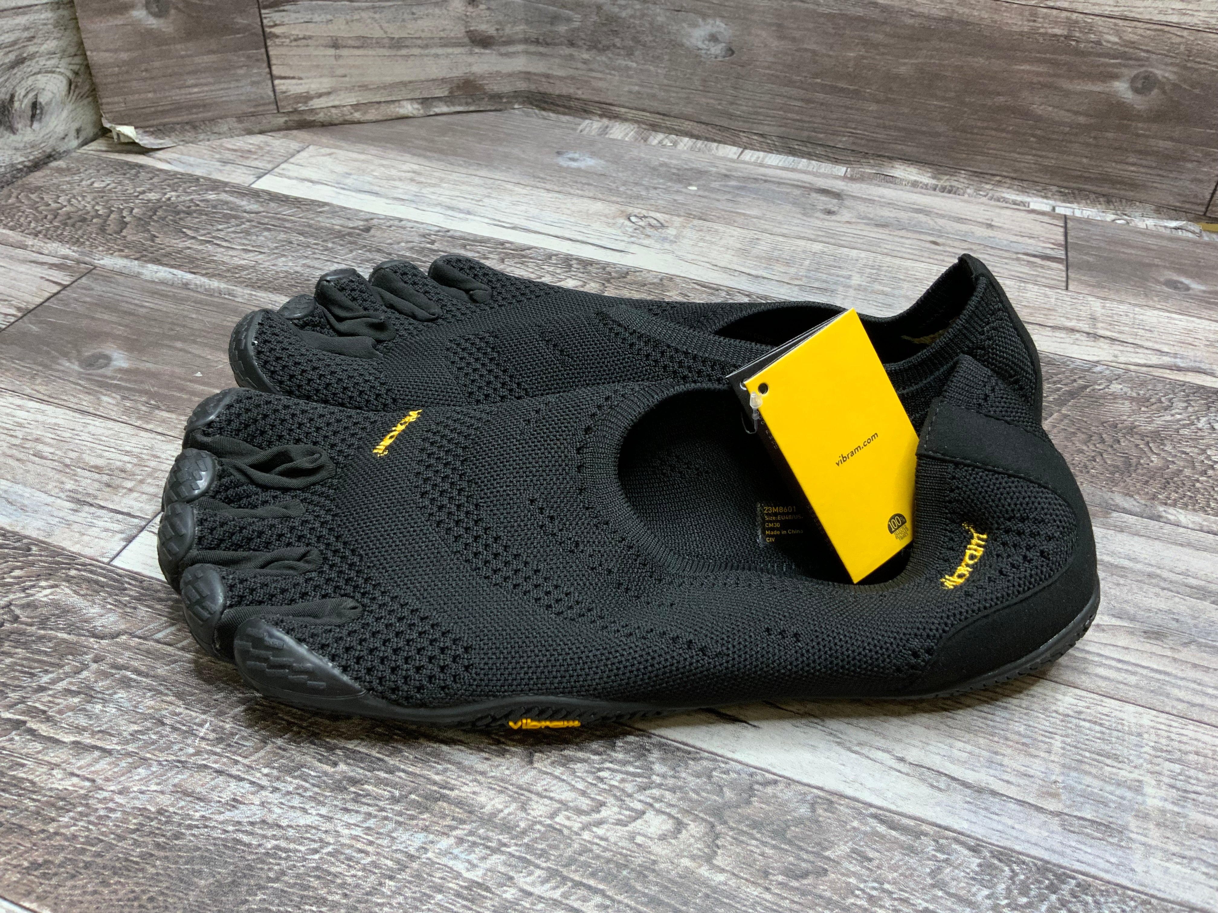 Vibram FiveFingers EL-X Knit Black (Size US: 12.5-13 EU:48) (8095326241006)