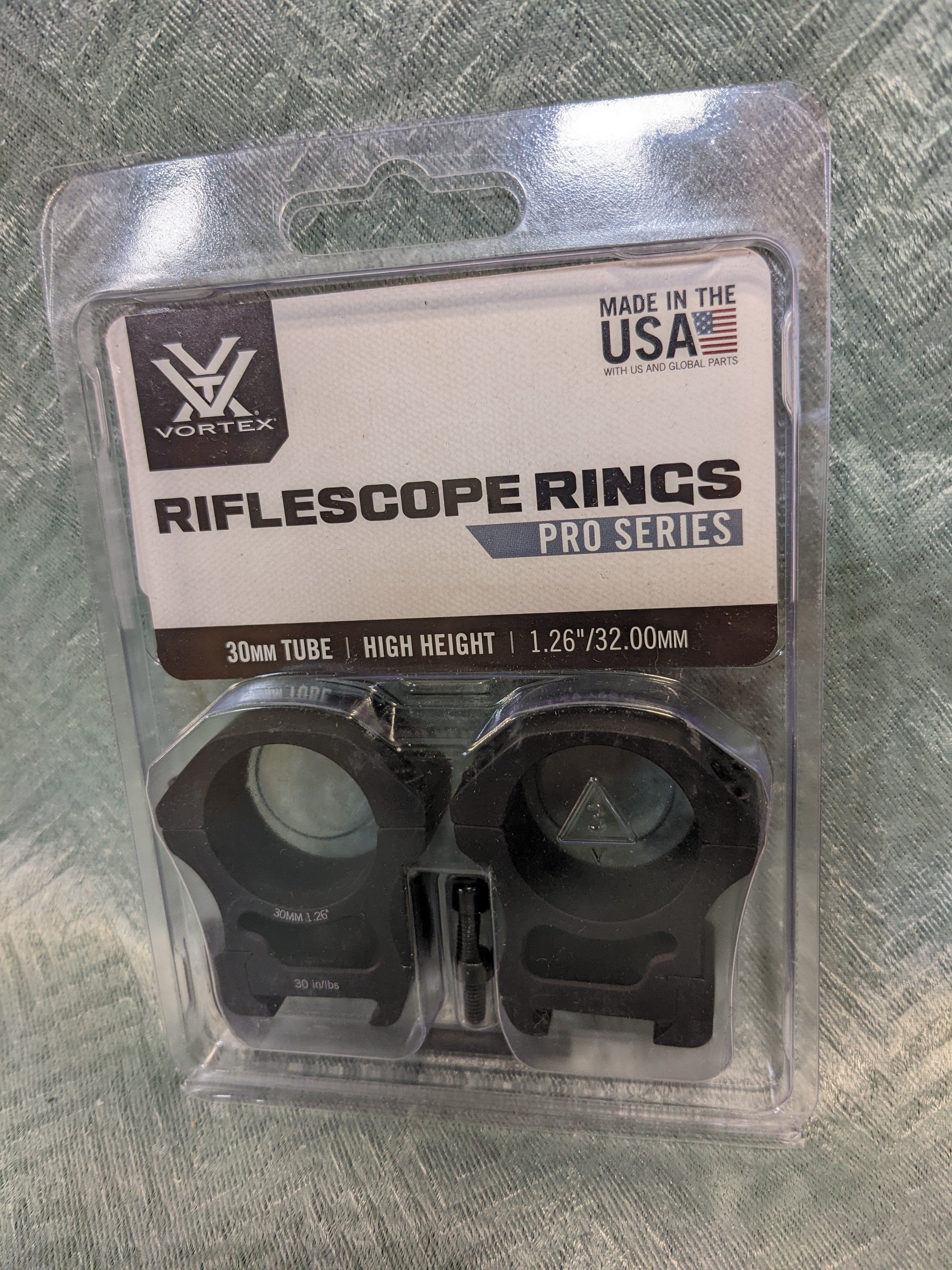 Vortex Optics Pro Series Riflescope Rings (7562792173806)