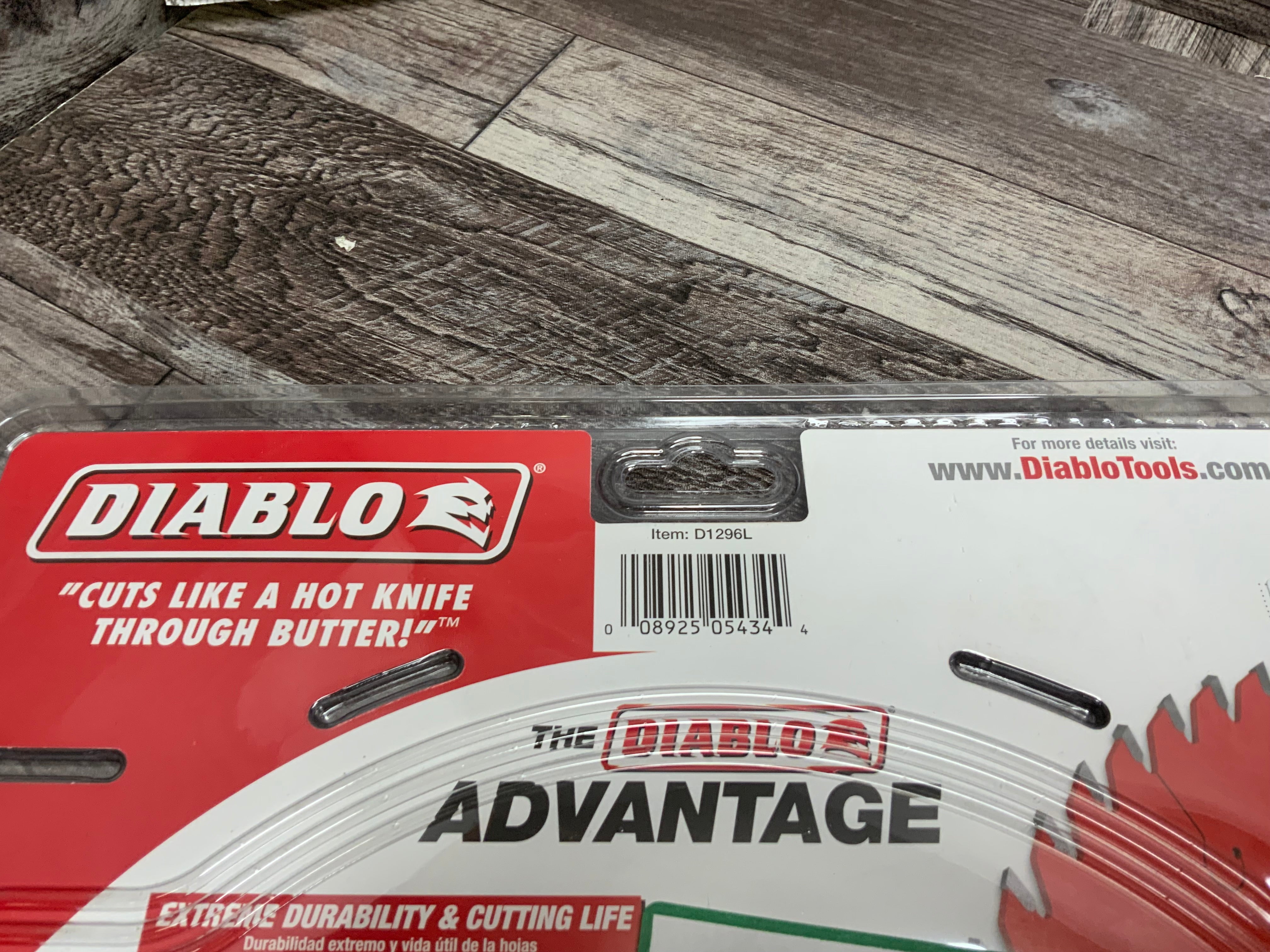Diablo Melamine, Laminate Flooring, and Wood Saw Blade **USED** (8131062628590)