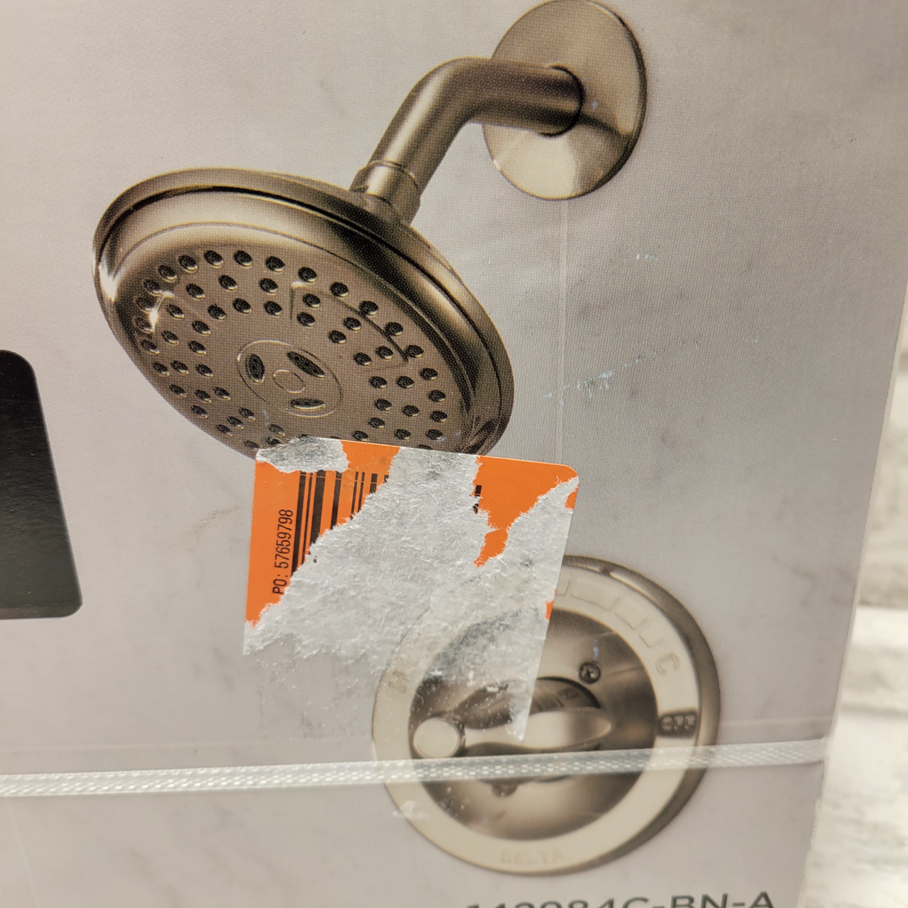 Delta Porter Single-Handle 3-Spray Shower Faucet-Brushed Nickel (Valve Included) (7594321150190)