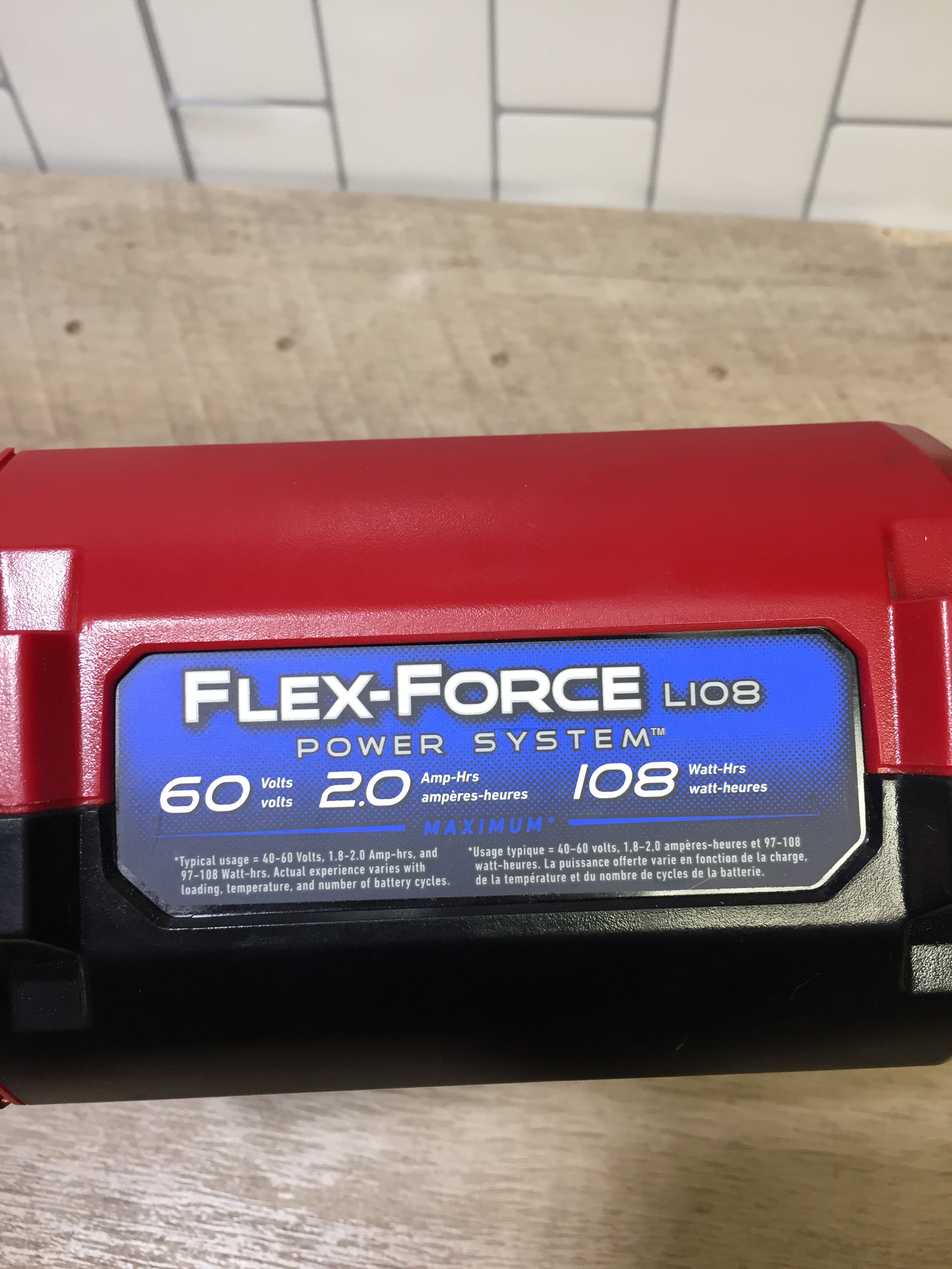 TORO L108 Flex Force Power System L108 60V 2.0Ah Battery 88620 *Genuine* (7023400288439)