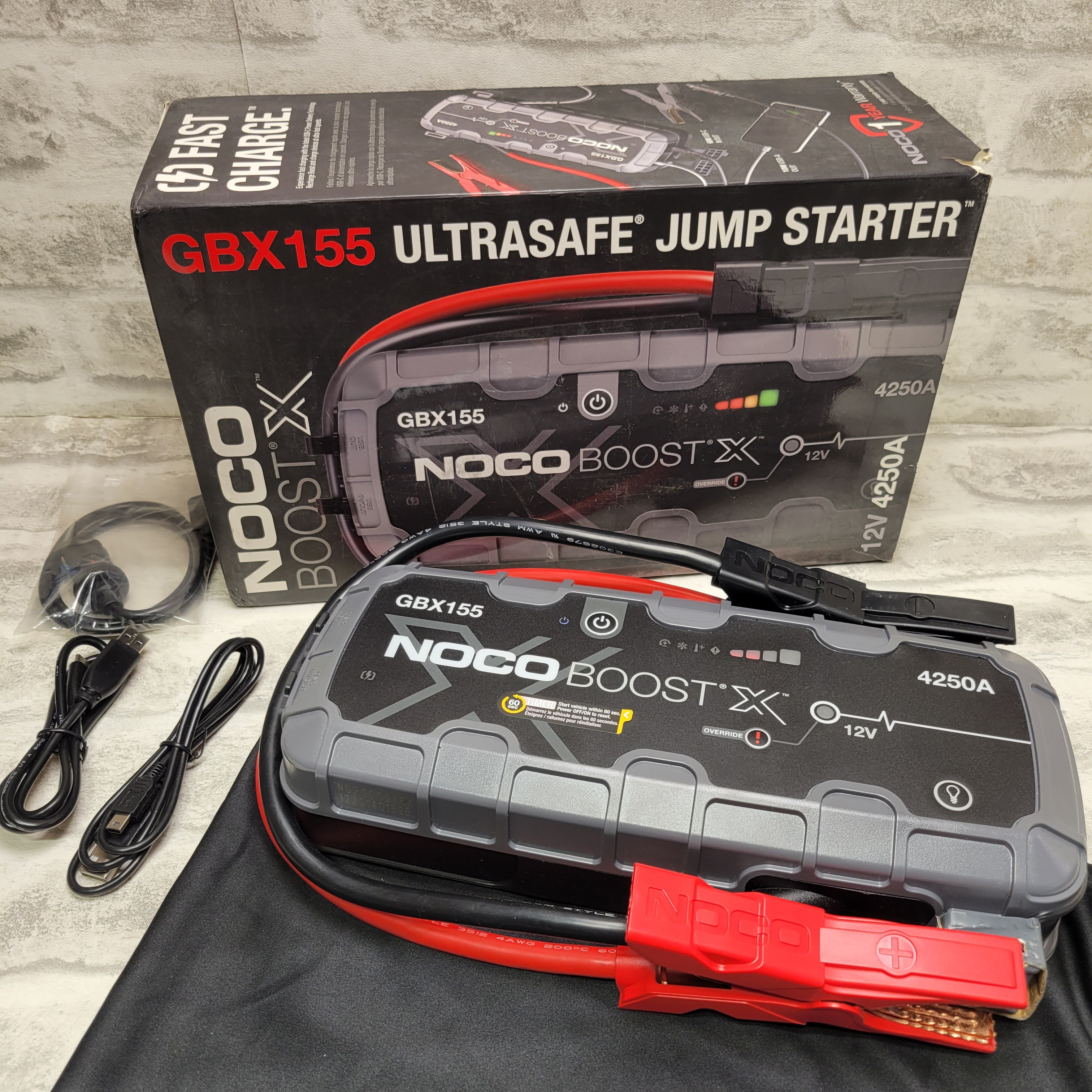 NOCO Boost X GBX155 4250A 12V Portable Lithium Jump Starter (7765448818926)