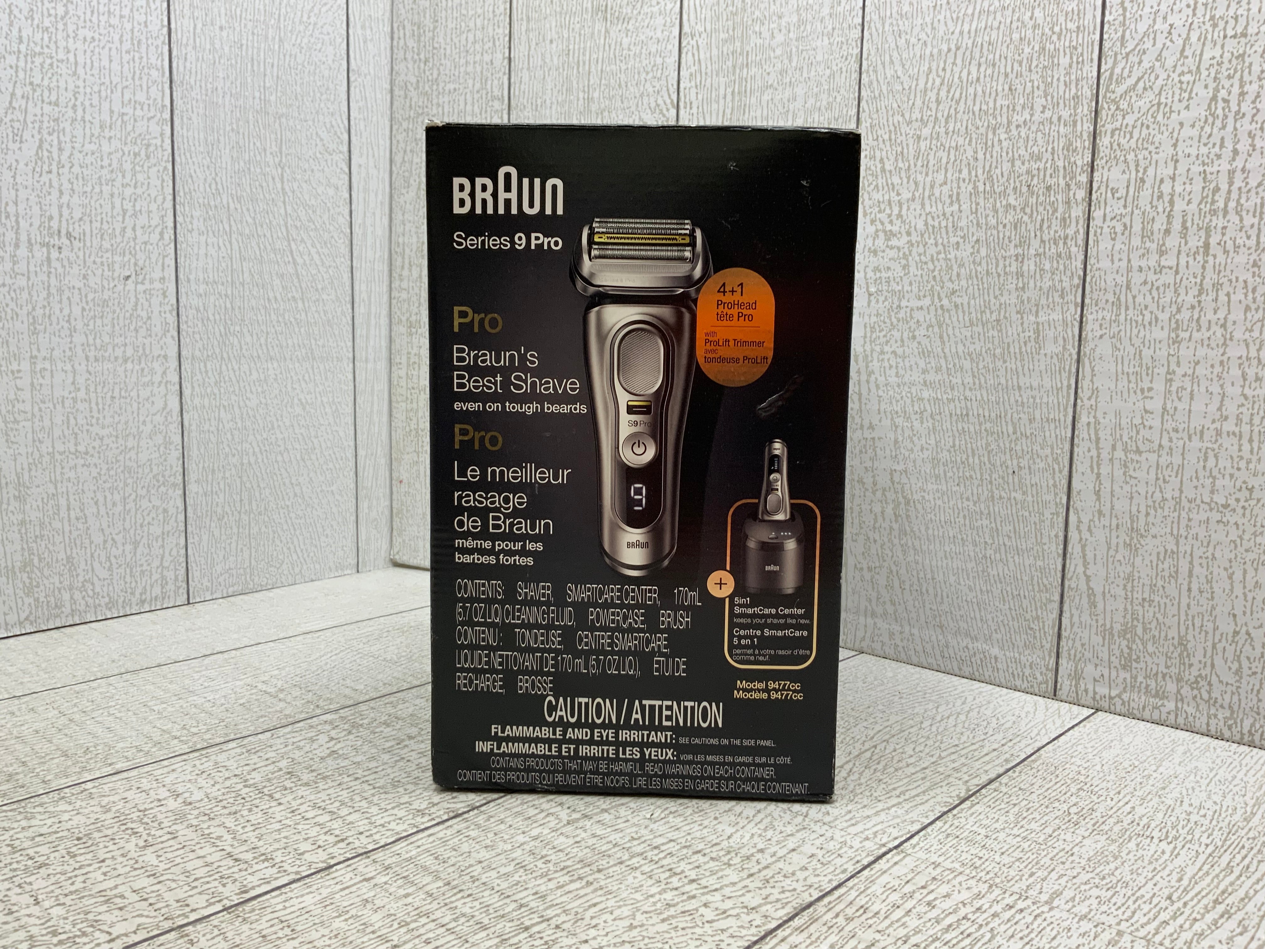 Braun Electric Razor for Men, Waterproof Foil Shaver, Series 9 Pro 9477cc (8051224477934)