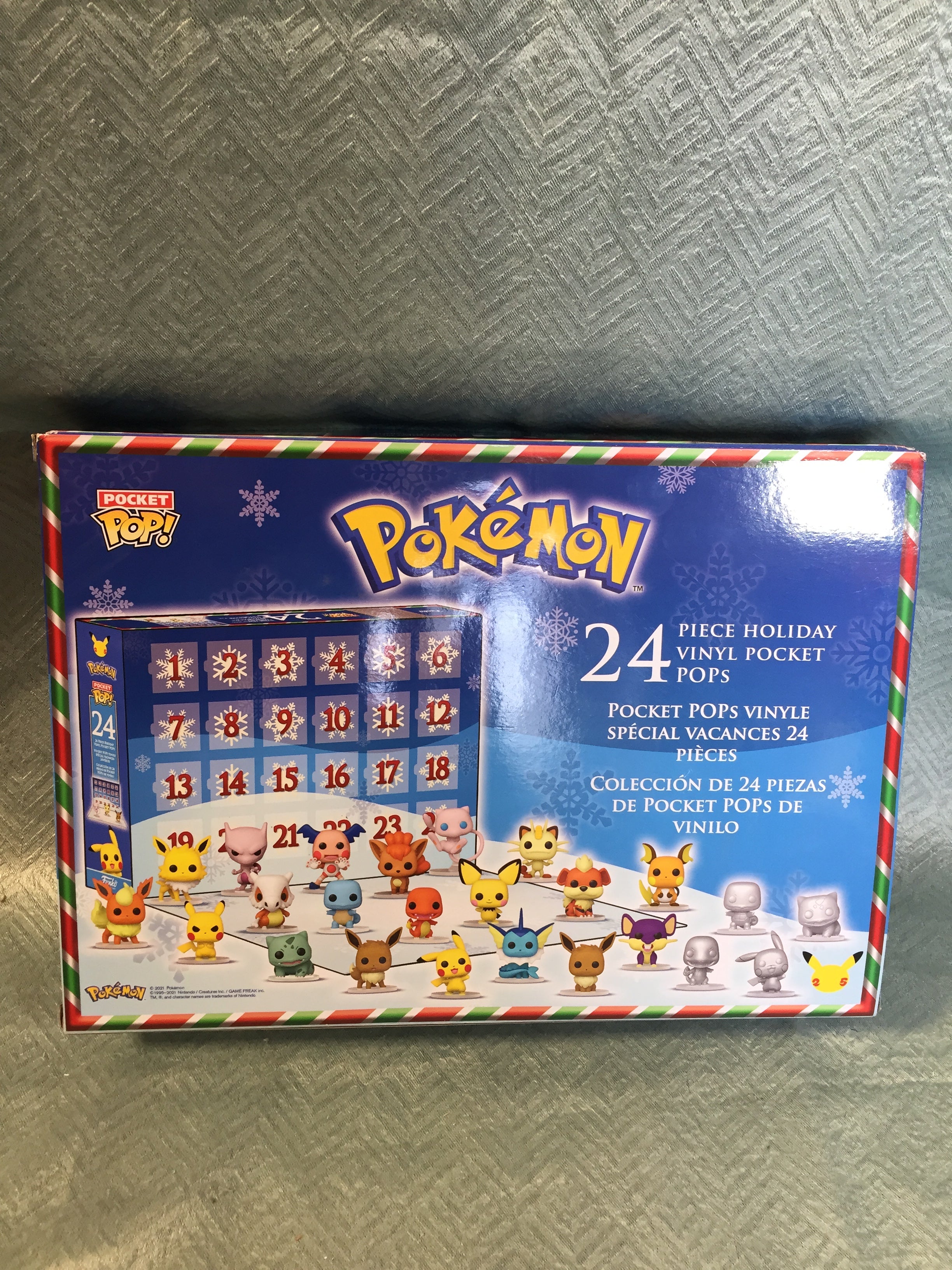 Funko Pop! Advent Calendar Pokemon 2021 OPEN BOX