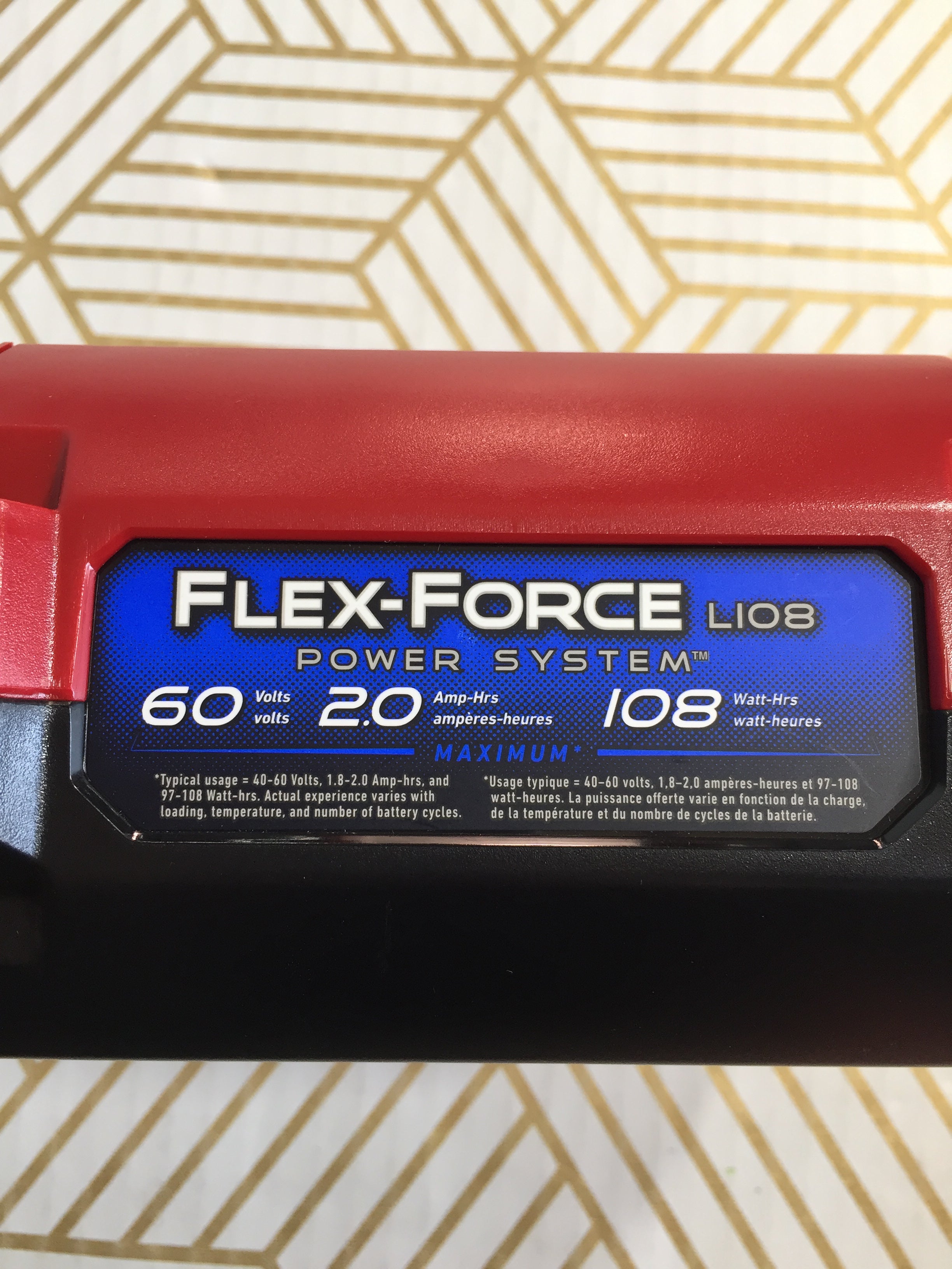 TORO Flex Force Power System Battery L180 | 60 Volts 2.0Ah | 88620 (7855529492718)