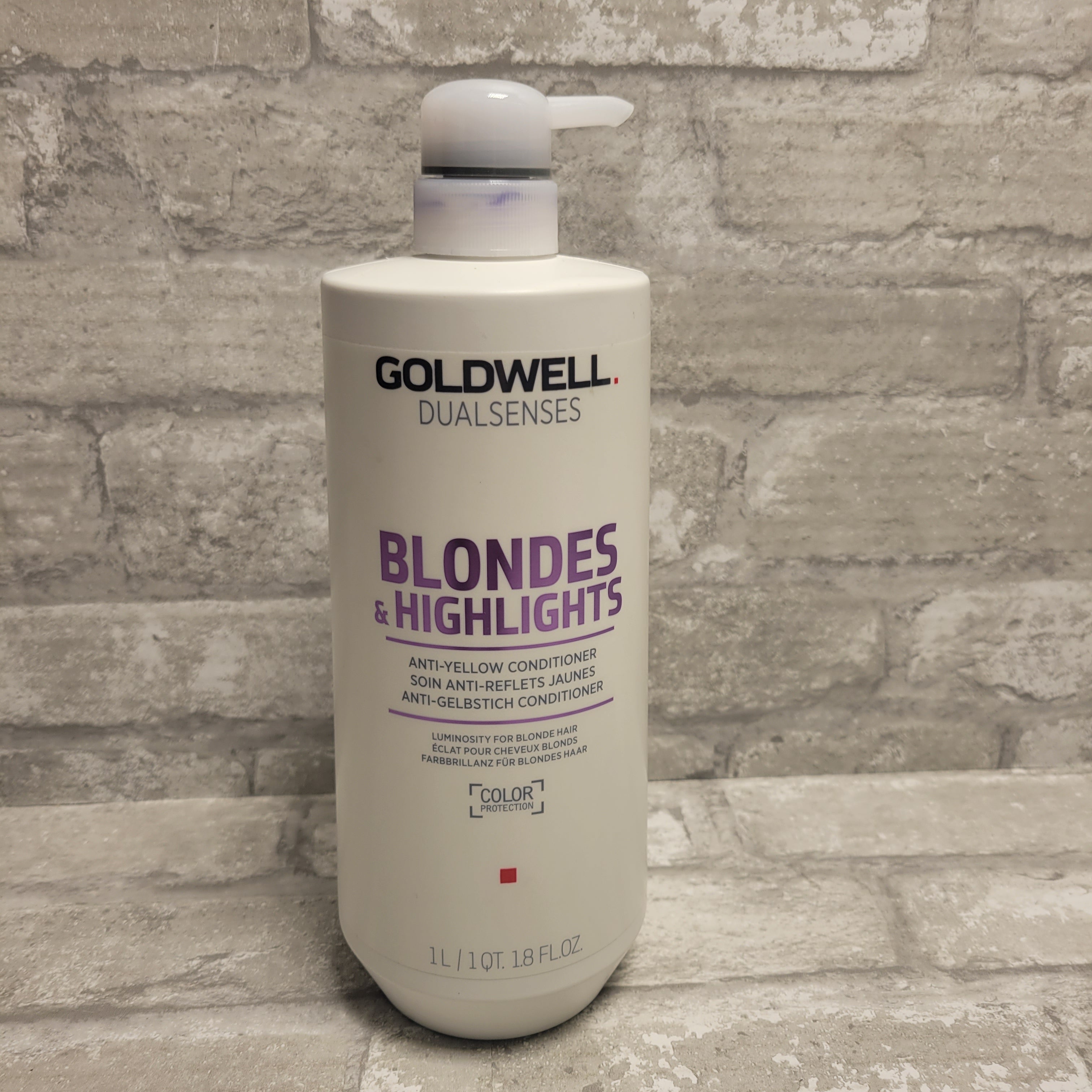 Goldwell Dualsenses Blondes & Highlights Anti-Yellow Conditioner 33.8 oz (8070401753326)