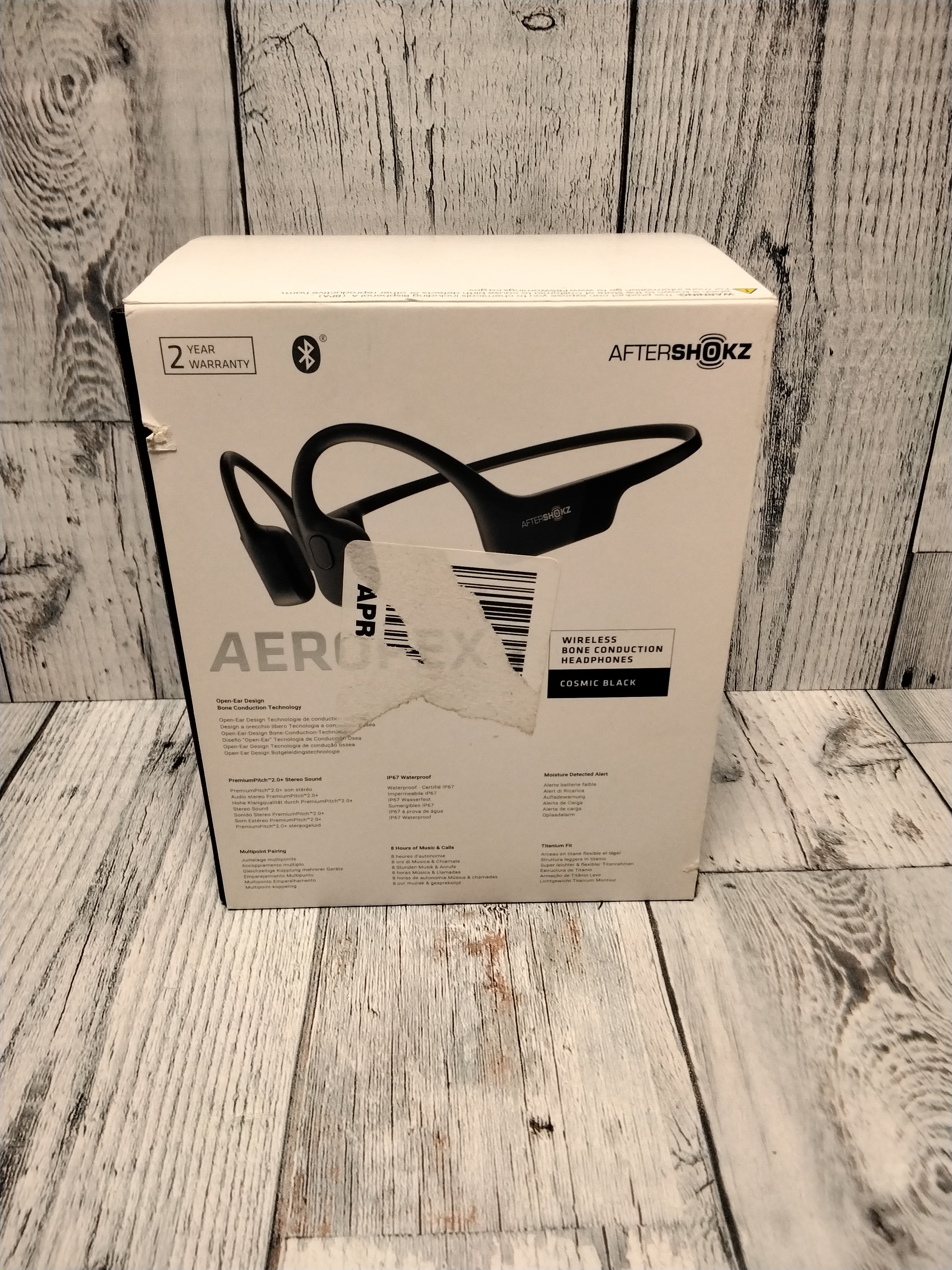 AfterShokz Aeropex  Open-Ear Bluetooth Bone Conduction Sport Headphones *TESTED* (7848232255726)