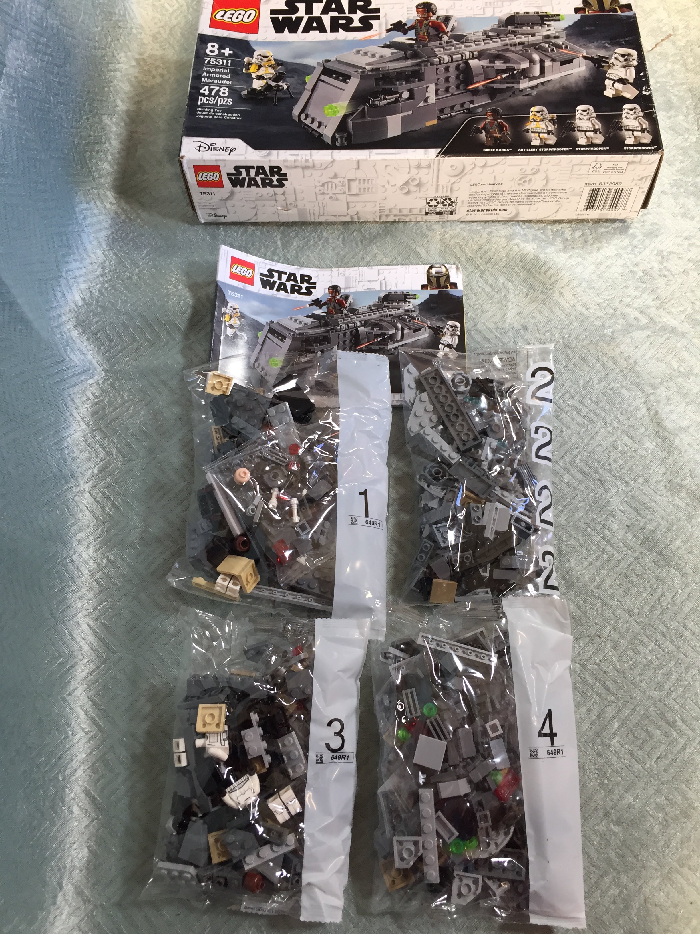 LEGO Star Wars: The Mandalorian Imperial Armored Marauder 75311 - OPEN BOX (7603048579310)