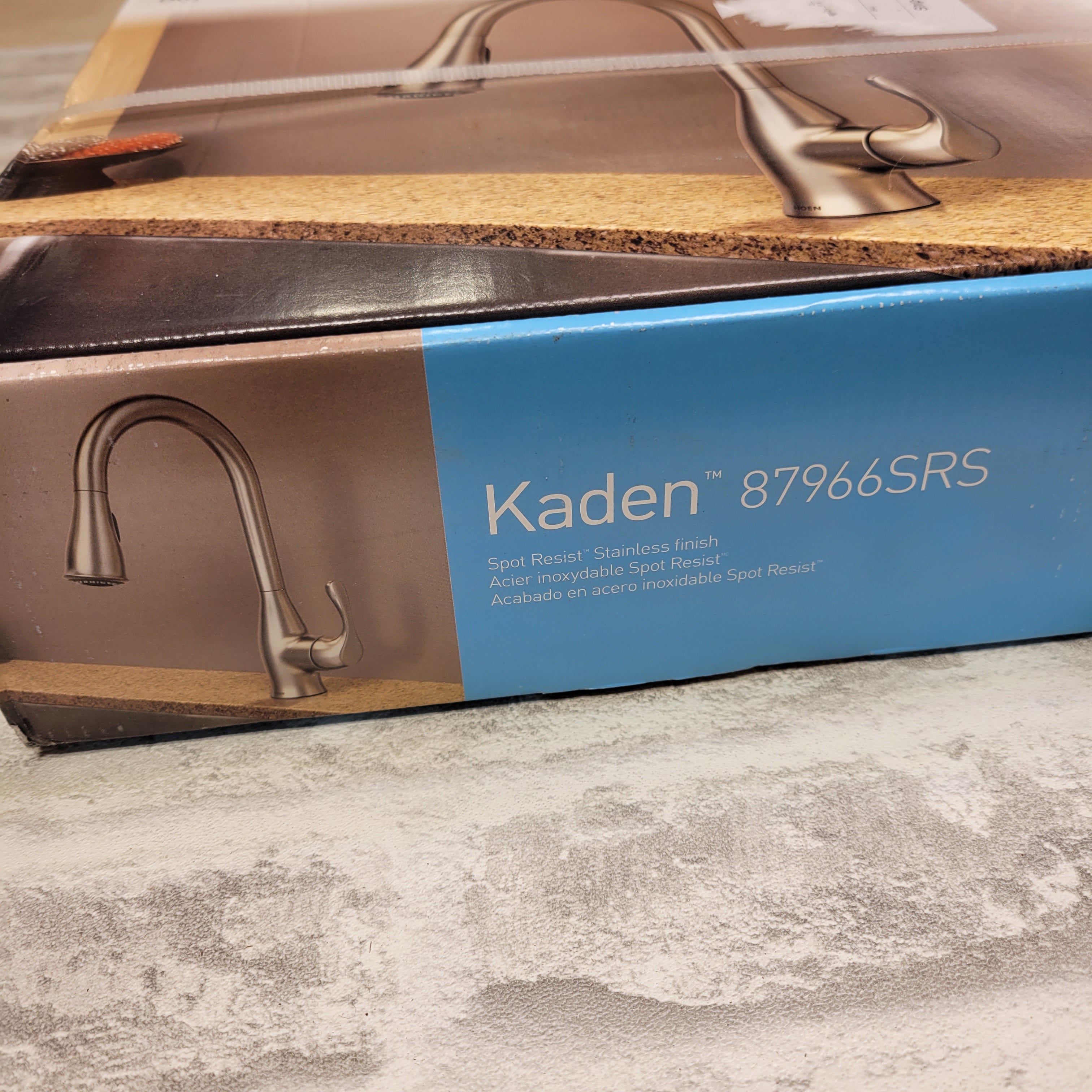 MOEN 87966SRS Kaden Kitchen Faucet In Spot Resist Stainless