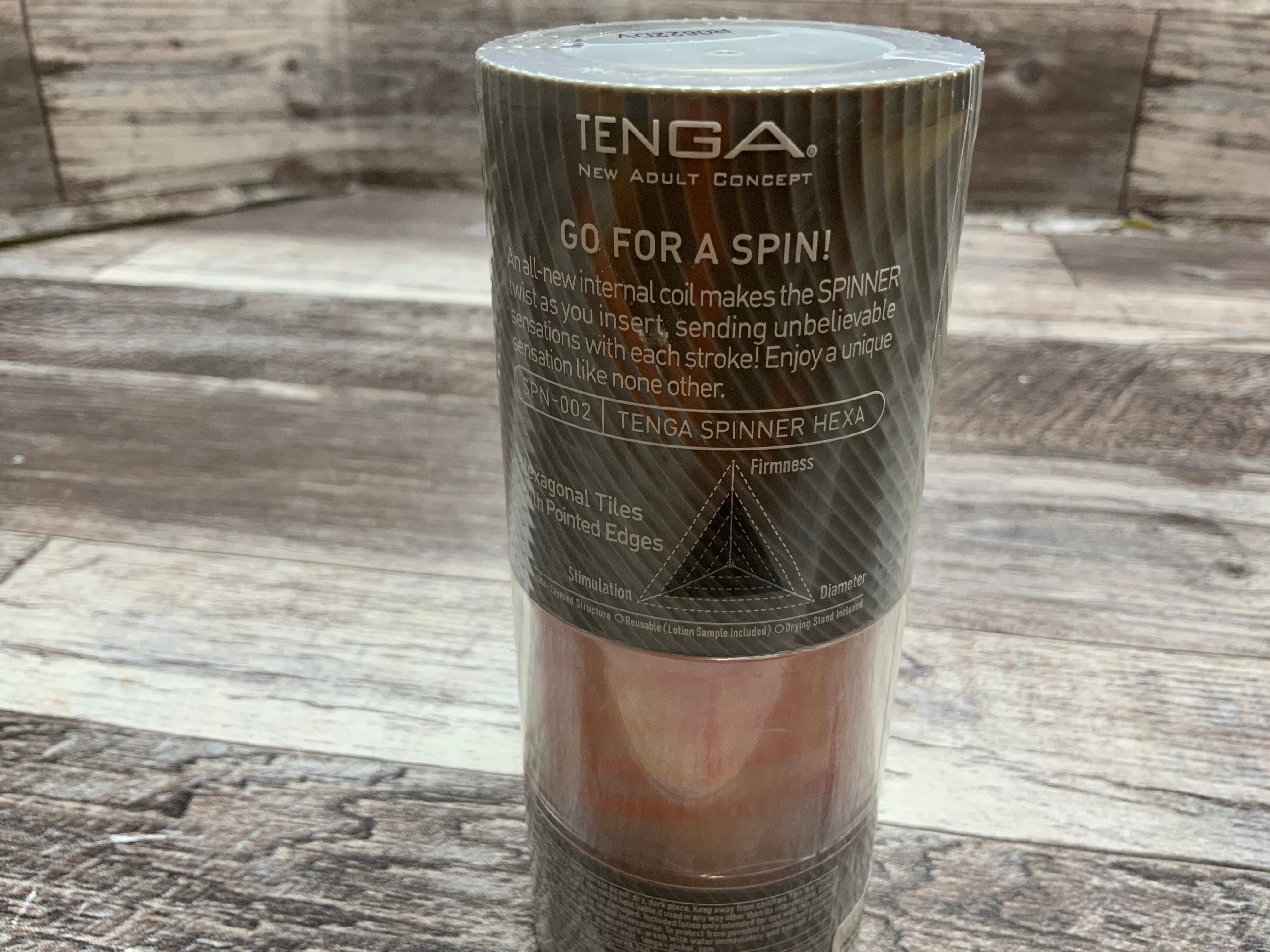 Tenga Spinner 02 HEXA Corner Rotating Aircraft Cup 1Pc Mens Other (8089534431470)