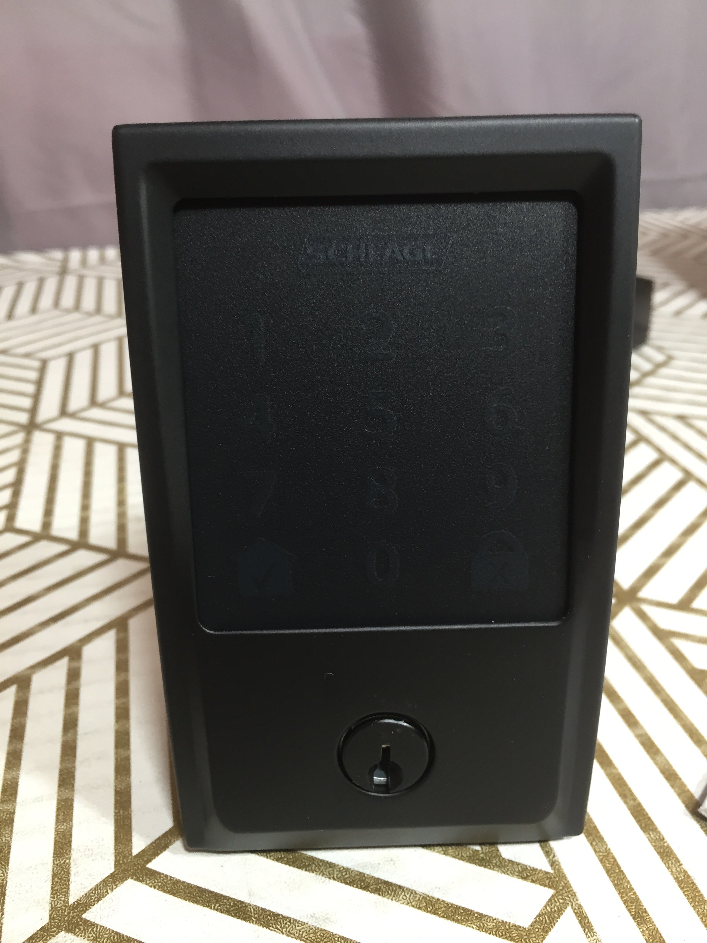 Schlage Encode Smart Wi-Fi Deadbolt with Century Trim in Matte Black *NEW* (8097497153774)