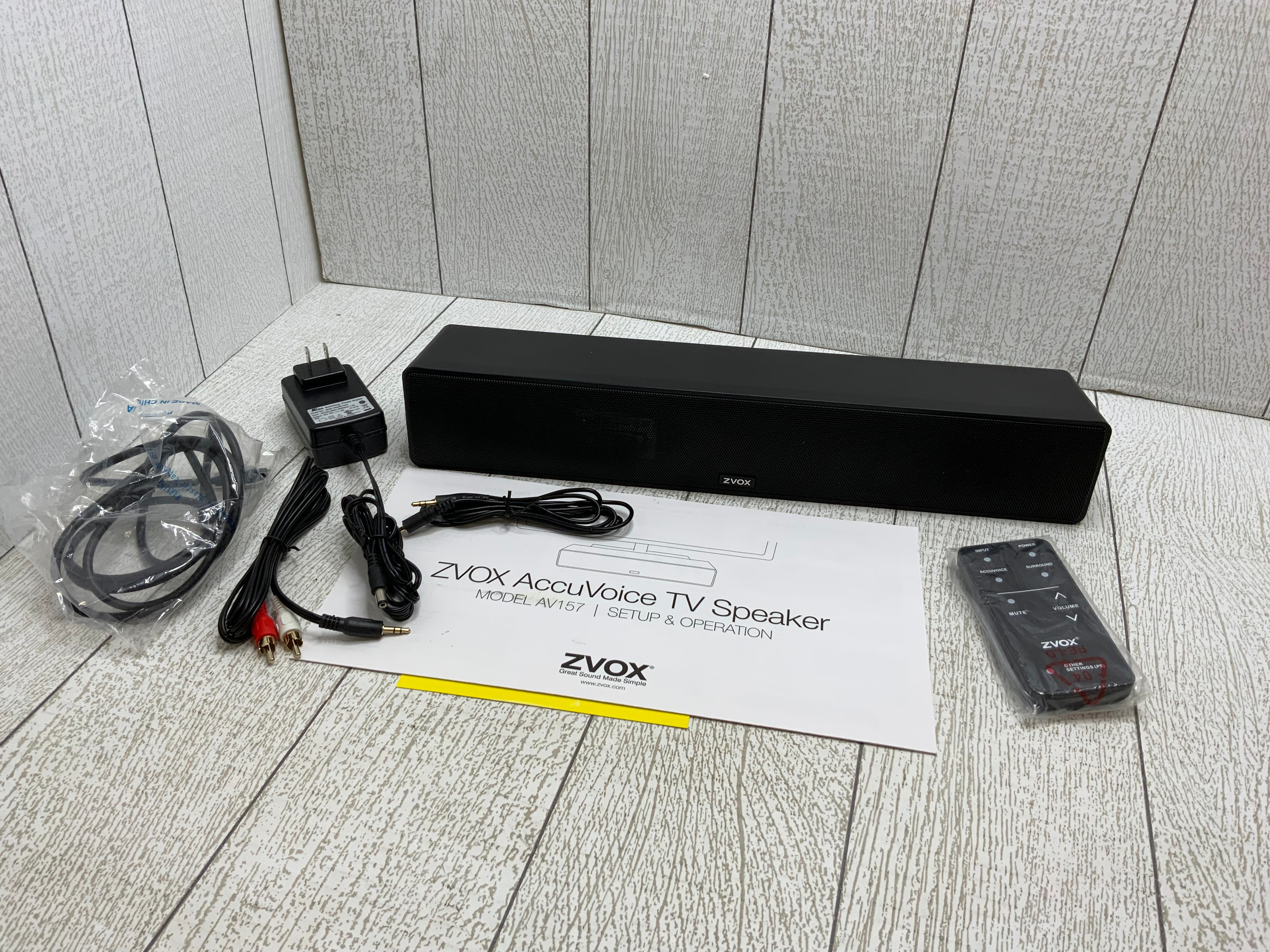 ZVOX Dialogue Clarifying Sound Bar with Patented Hearing Technology (8025499468014)